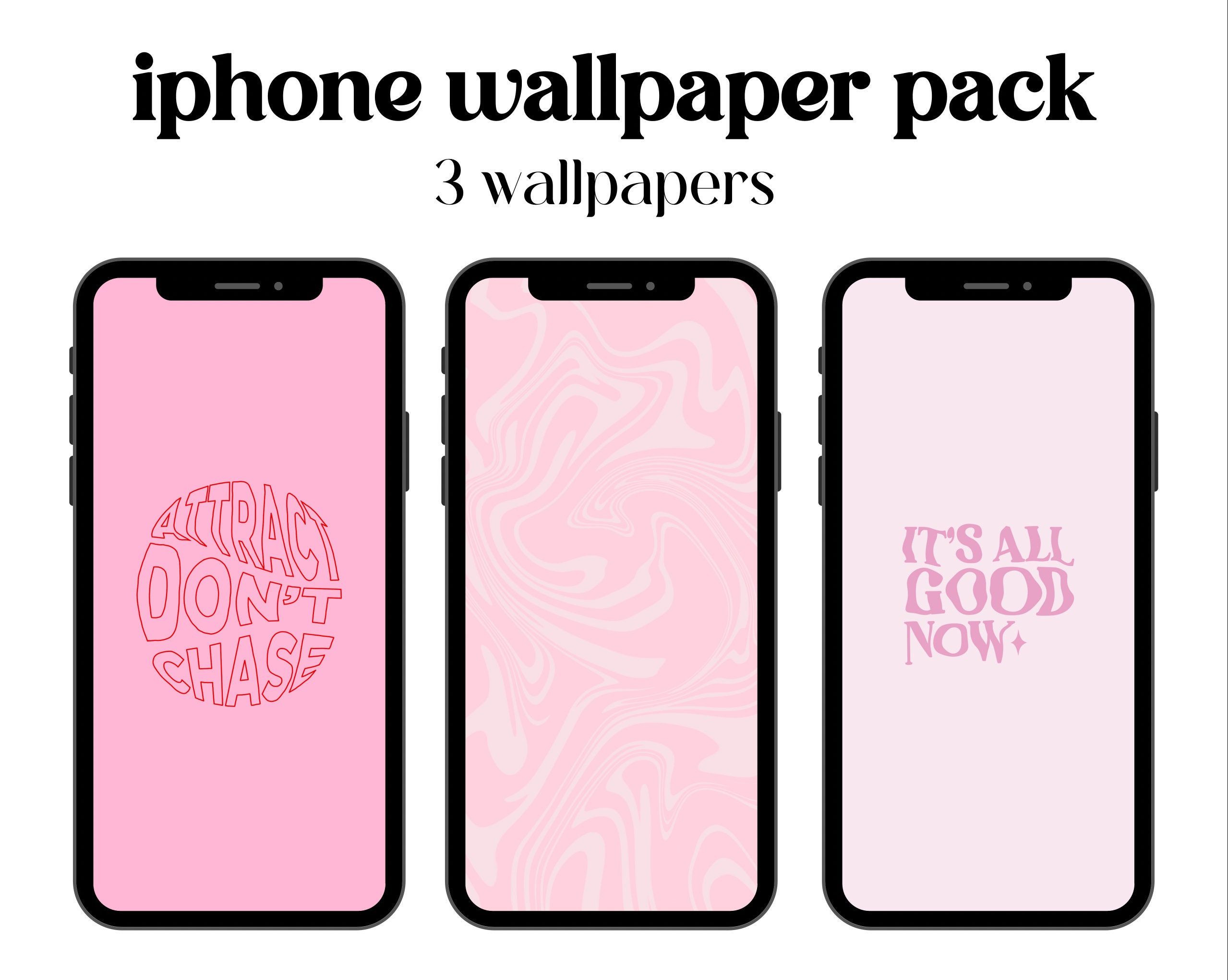 Apple Hintergrundbild 2558x2040. Pinke iPhone Wallpaper, Rosa iPhone Wallpaper, Pinke Ästhetische Tapete, iPhone Aesthetic Wallpaper DIGITAL DOWNLOAD 3 PCS