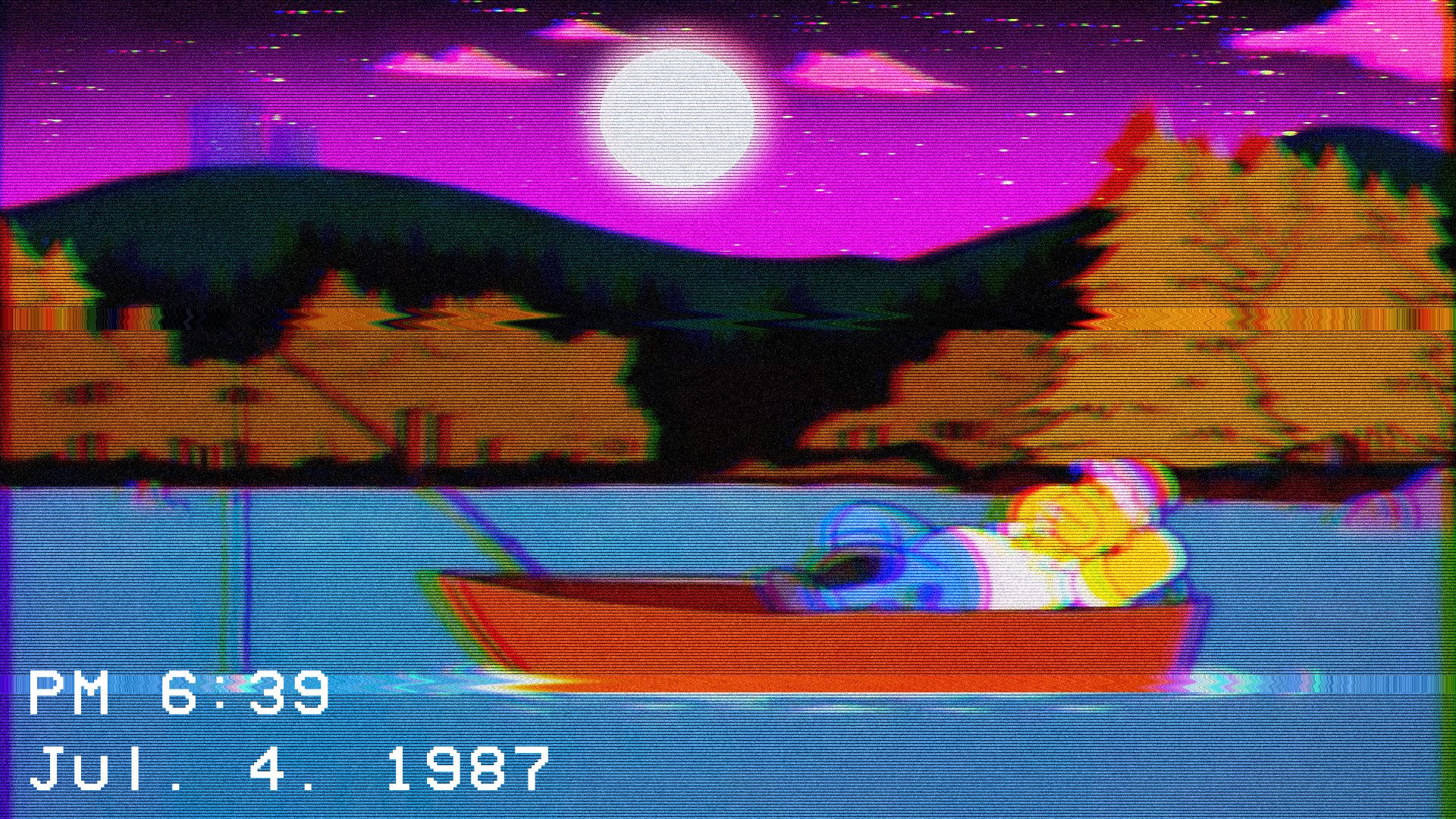  Simpsons Hintergrundbild 1920x1080. Aesthetic Wallpaper of Homer Simpson relaxing on a lake simpson post