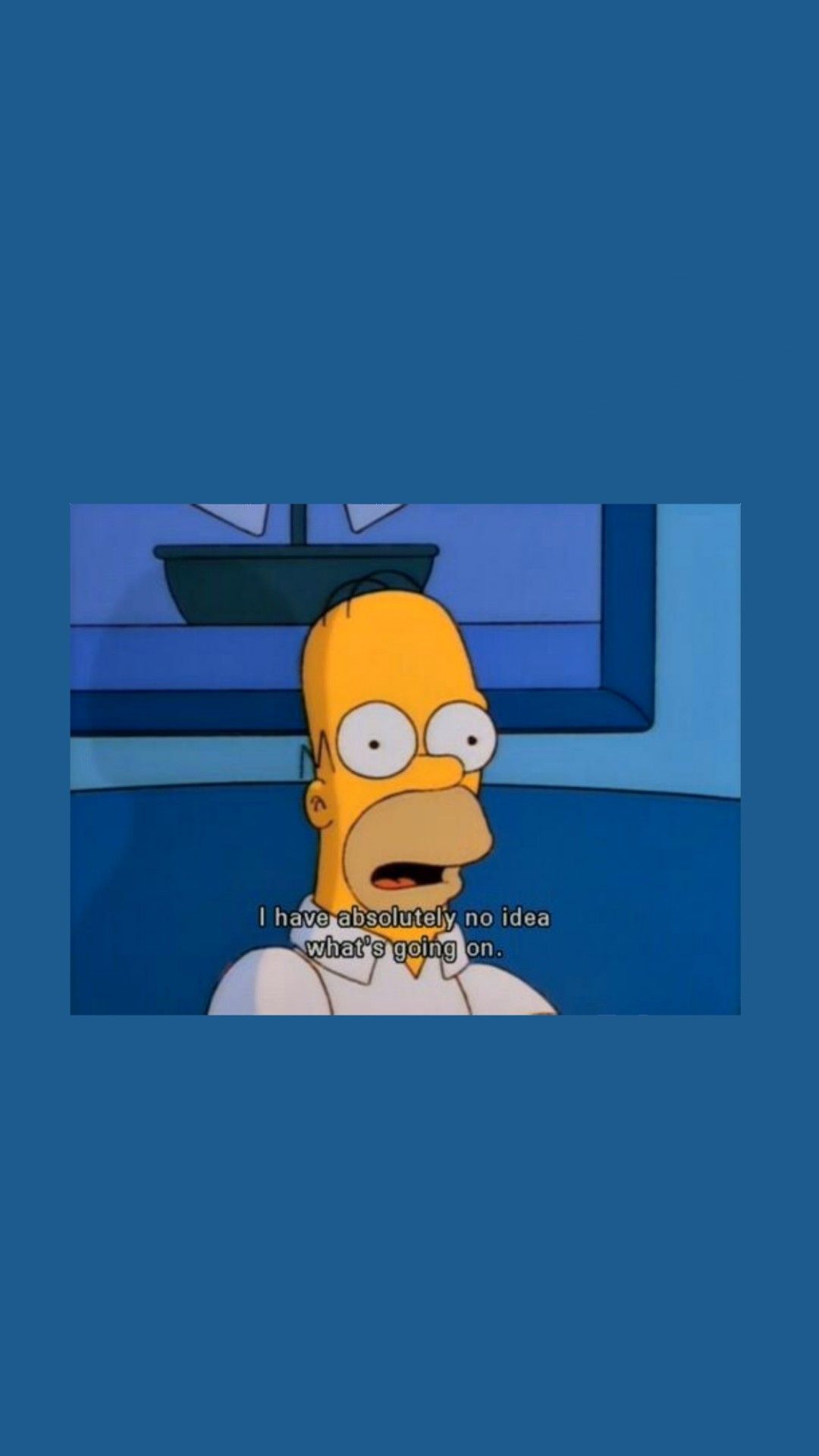  Simpsons Hintergrundbild 1080x1920. homer simpson aesthetic wallpaper blue. Homer simpson, Simpson, Homer