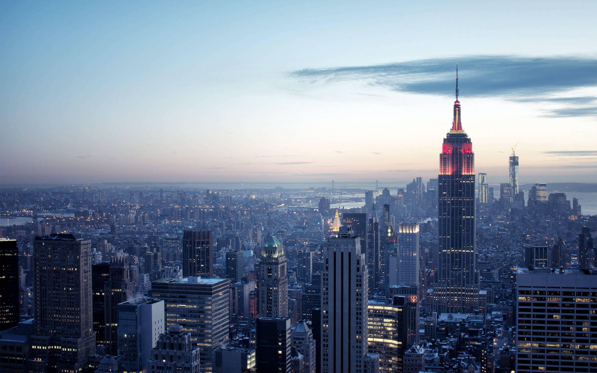  New York Skyline Hintergrundbild 1920x1200. New York Aesthetic Wallpaper
