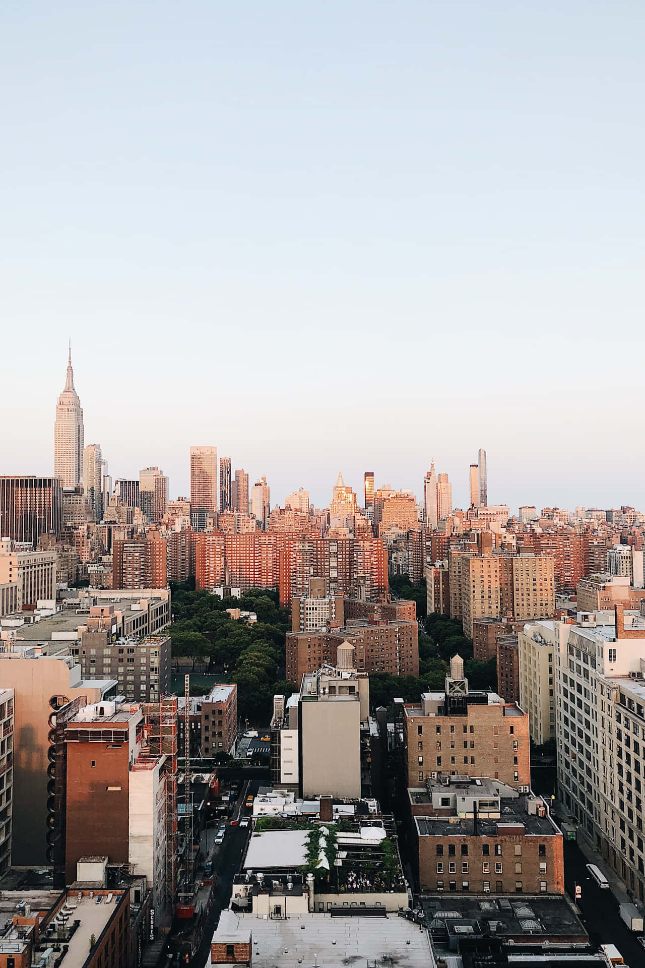  New York Skyline Hintergrundbild 1280x1920. Nyc Aesthetic Bilder