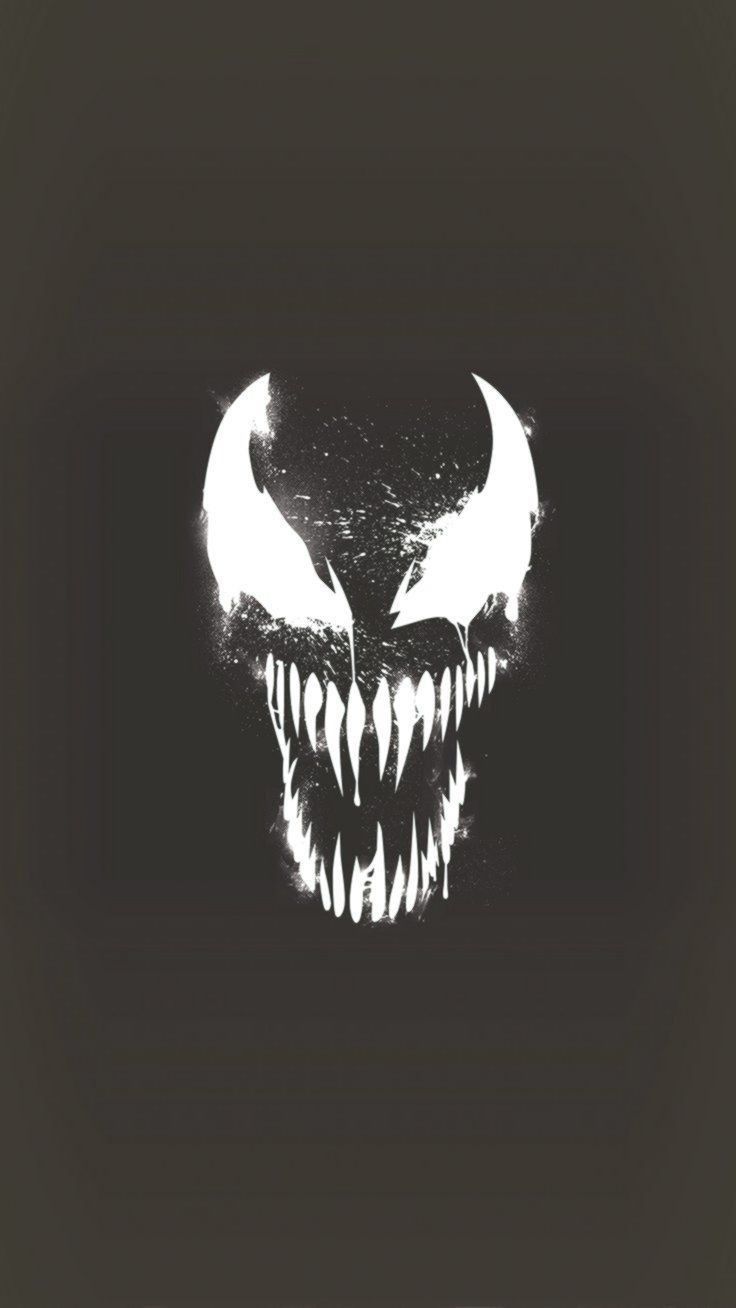  Venom Hintergrundbild 736x1308. Wallpaper Venom. Punisher artwork, Scary wallpaper, Anime art dark