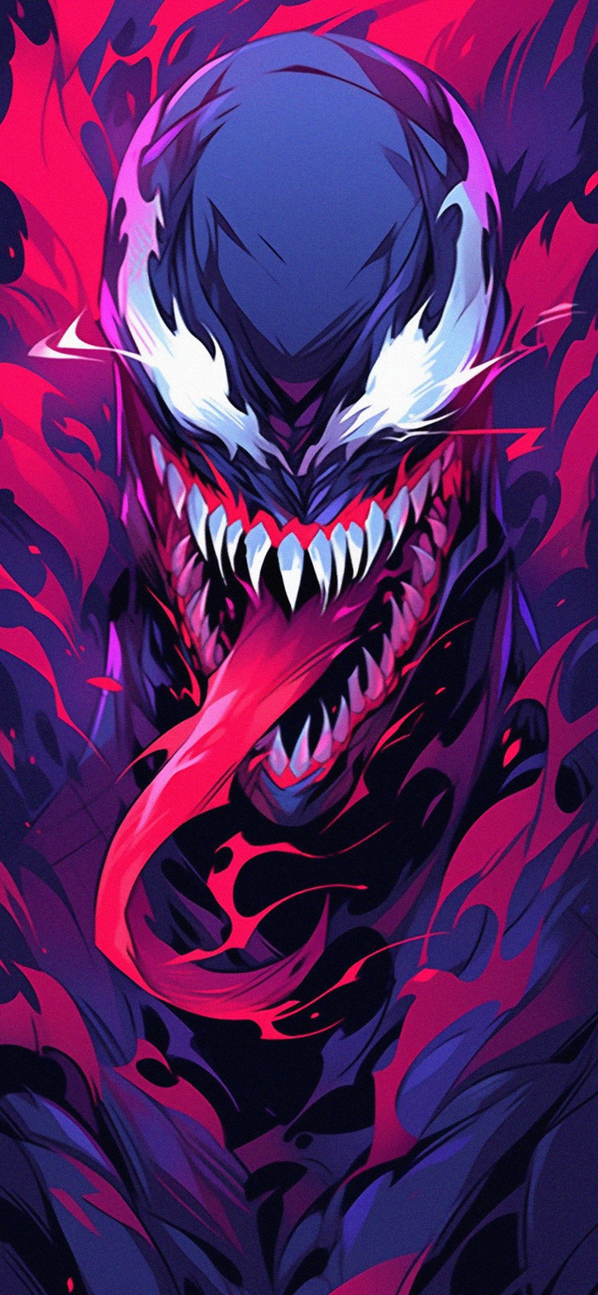  Venom Hintergrundbild 1183x2560. Marvel Venom Abstract Wallpaper Marvel Wallpaper