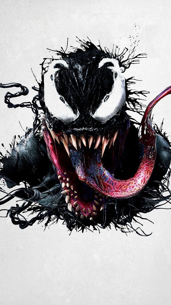  Venom Hintergrundbild 670x1192. Aesthetic Venom Superhero Wallpaper Download