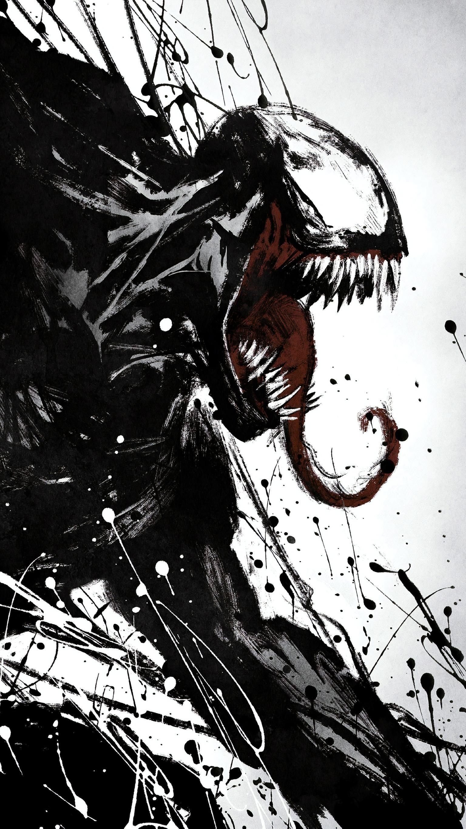  Venom Hintergrundbild 1536x2732. Venom artwork Wallpaper Download