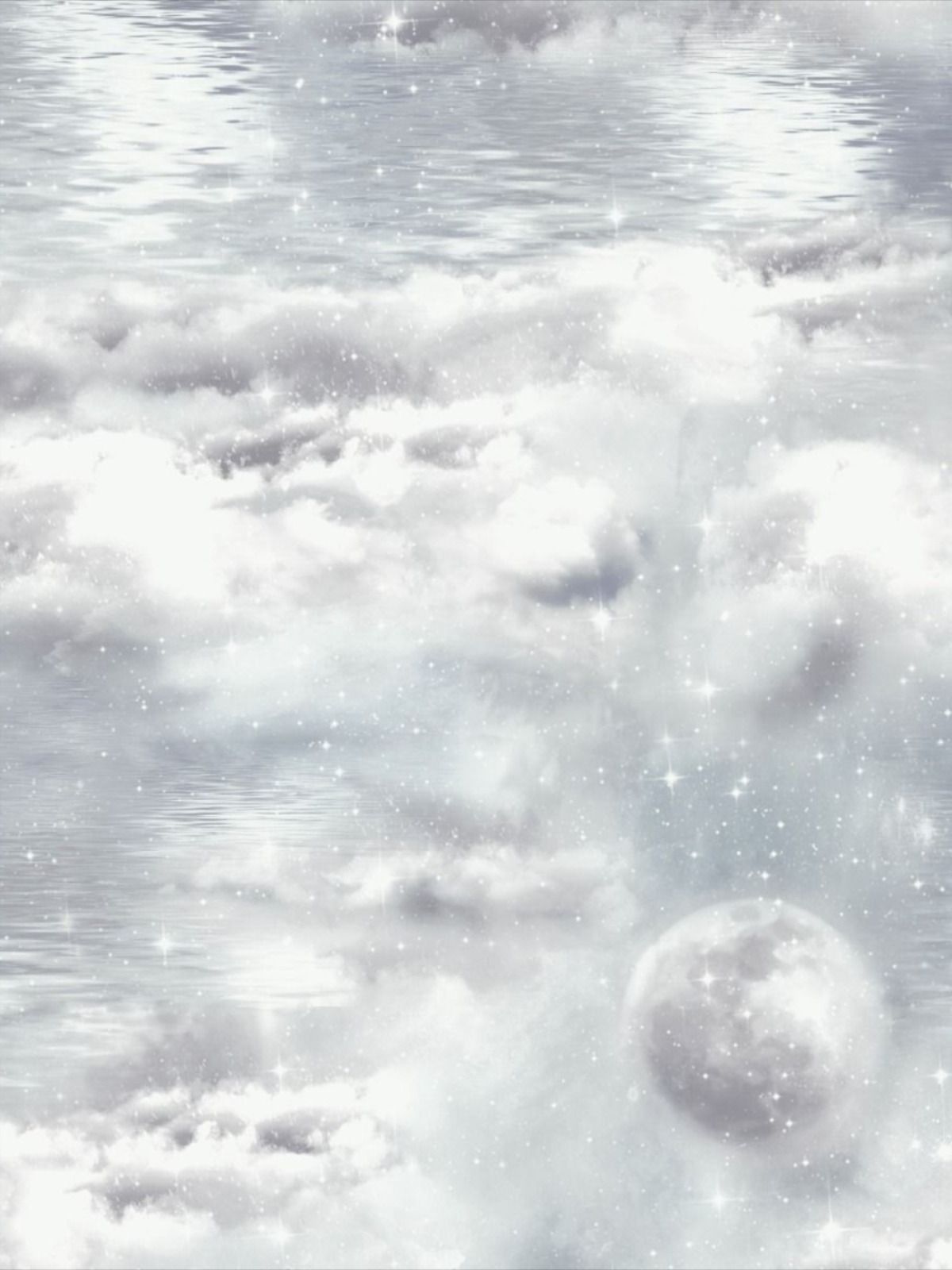 Glitzer Hintergrundbild 1200x1600. Aesthetic Glitter Cloud Background Image and Wallpaper