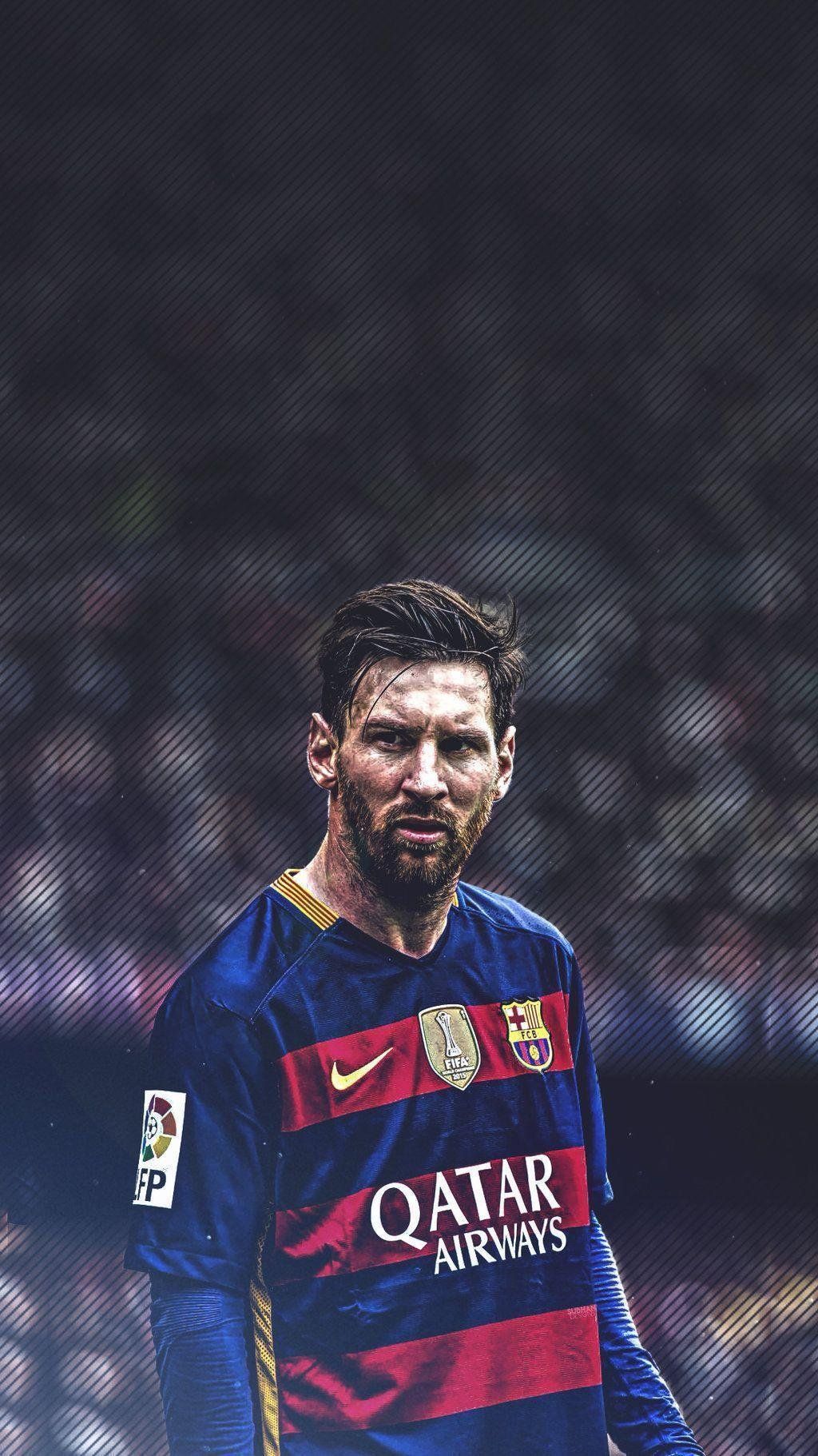  Leo Messi Hintergrundbild 1024x1821. Lionel Messi Aesthetic Wallpaper Download