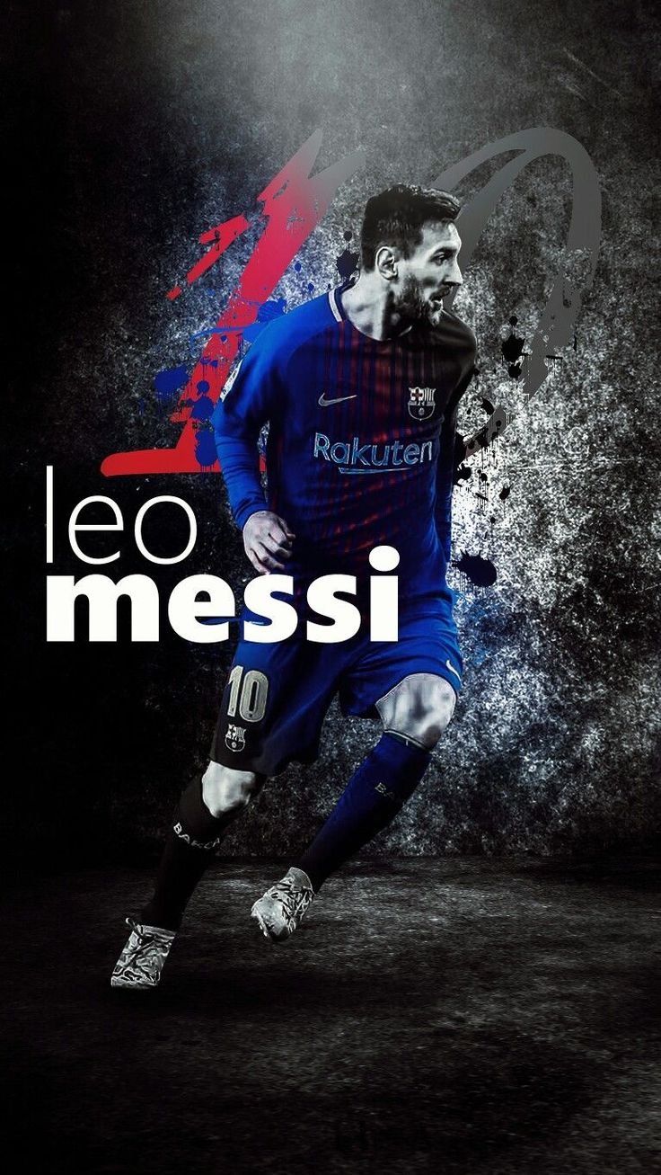  Leo Messi Hintergrundbild 736x1307. Aesthetic Lionel Messi Wallpaper Download