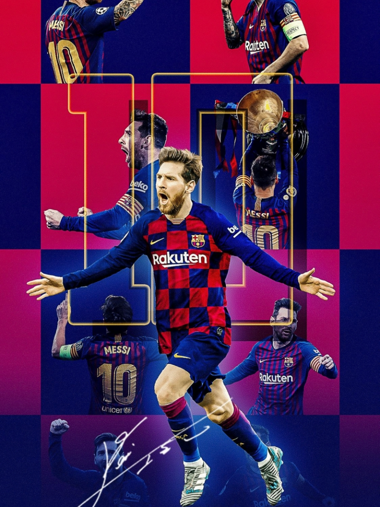  Leo Messi Hintergrundbild 768x1024. Messi Aesthetic Wallpaper