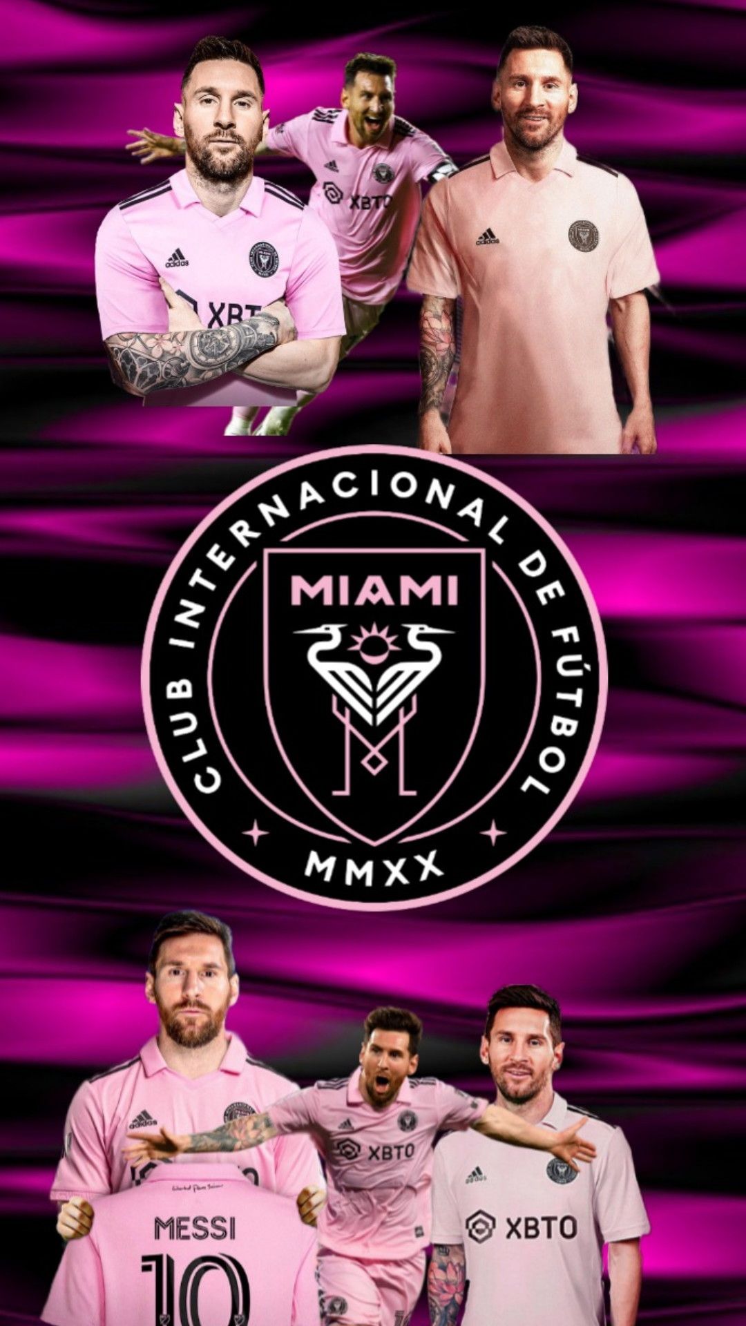  Leo Messi Hintergrundbild 1080x1920. Lionel Messi Inter Miami iPhone Wallpaper HD Lock Screen HD 2024
