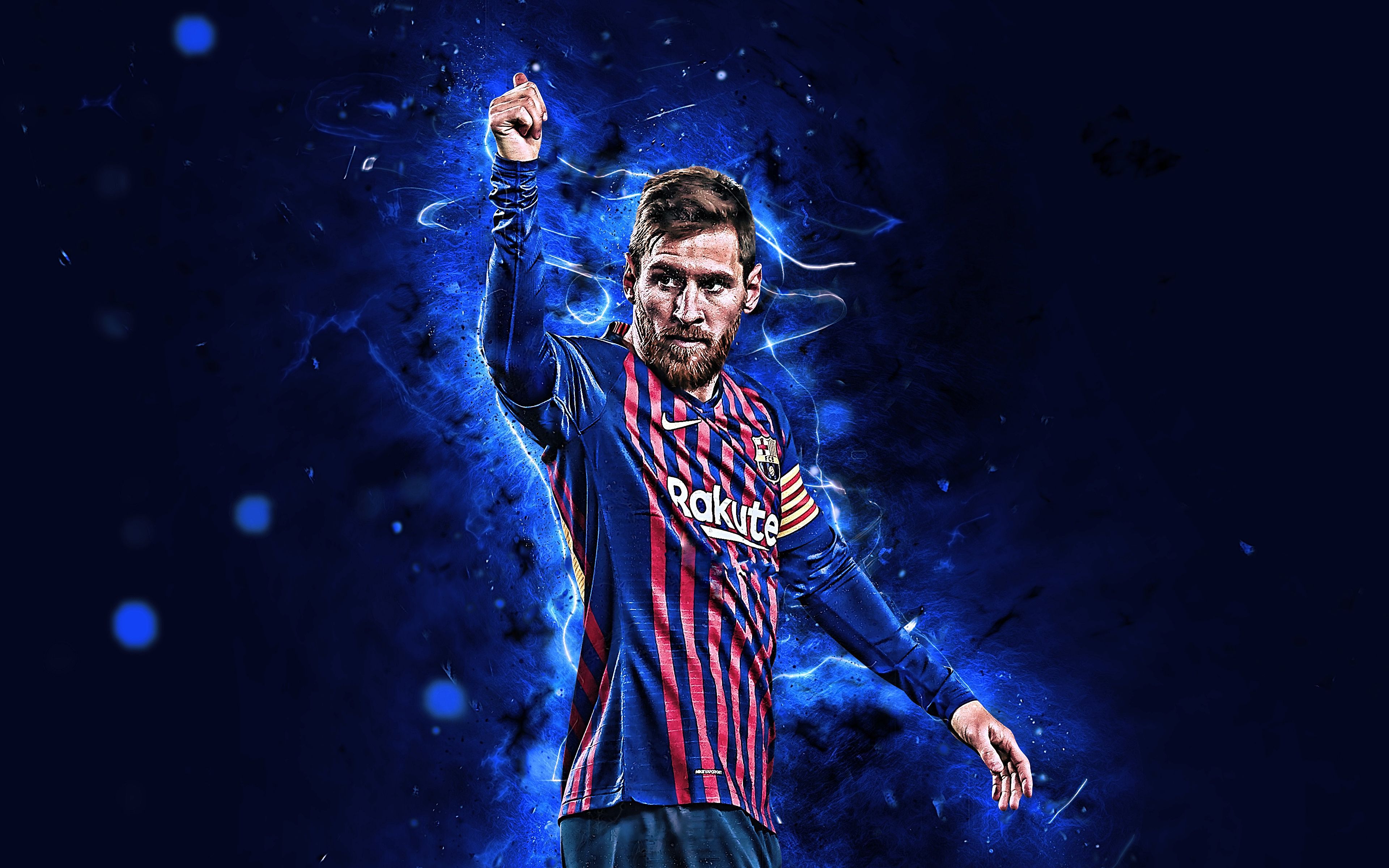  Leo Messi Hintergrundbild 3840x2400. Messi Aesthetic 4k Wallpaper