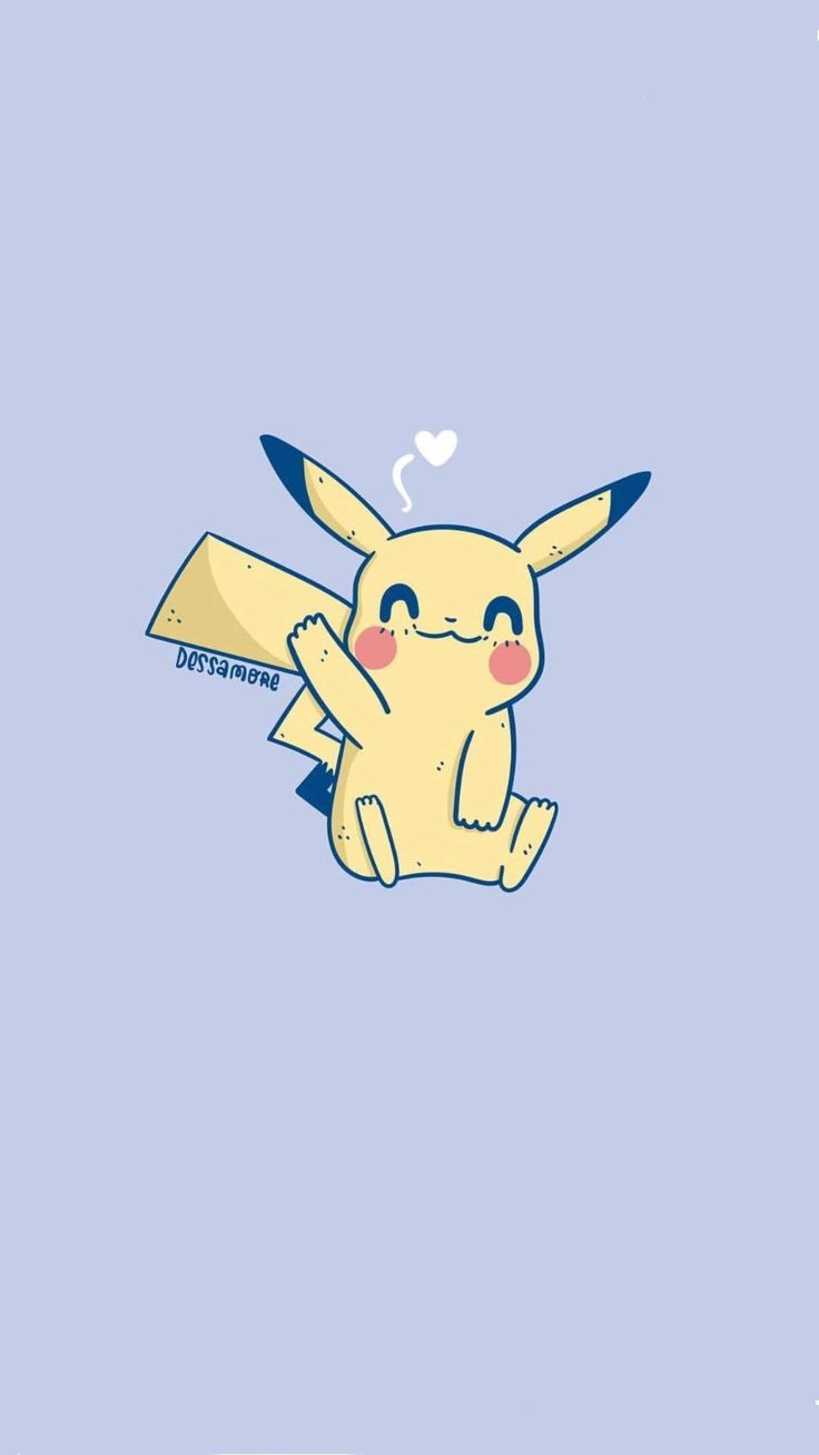  Pikachu Hintergrundbild 736x1307. Pokémon Aesthetic Wallpaper Free Pokémon Aesthetic Background - Pikachu wallpaper, Cute pokemon wallpaper, Pokemon