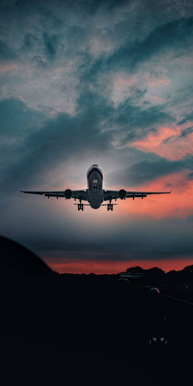  Flugzeug Hintergrundbild 640x1280. Pin von K auf クイック保存. Sonnenuntergangsbilder, Fotografien hintergründe, Reisebilder