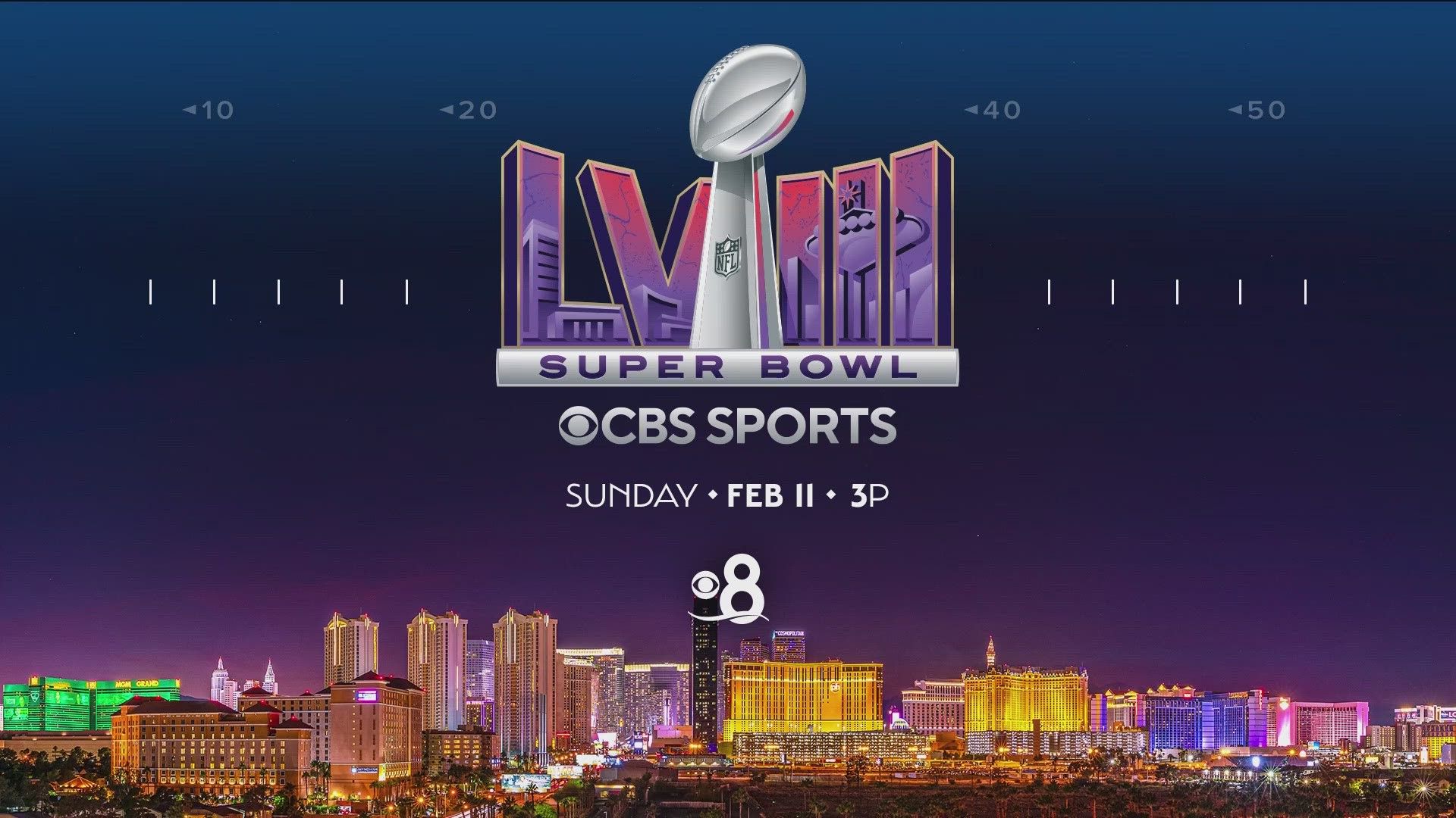  Super Bowl LVIII Hintergrundbild 1920x1080. Super Bowl 58 in Las Vegas. How much does it really cost?
