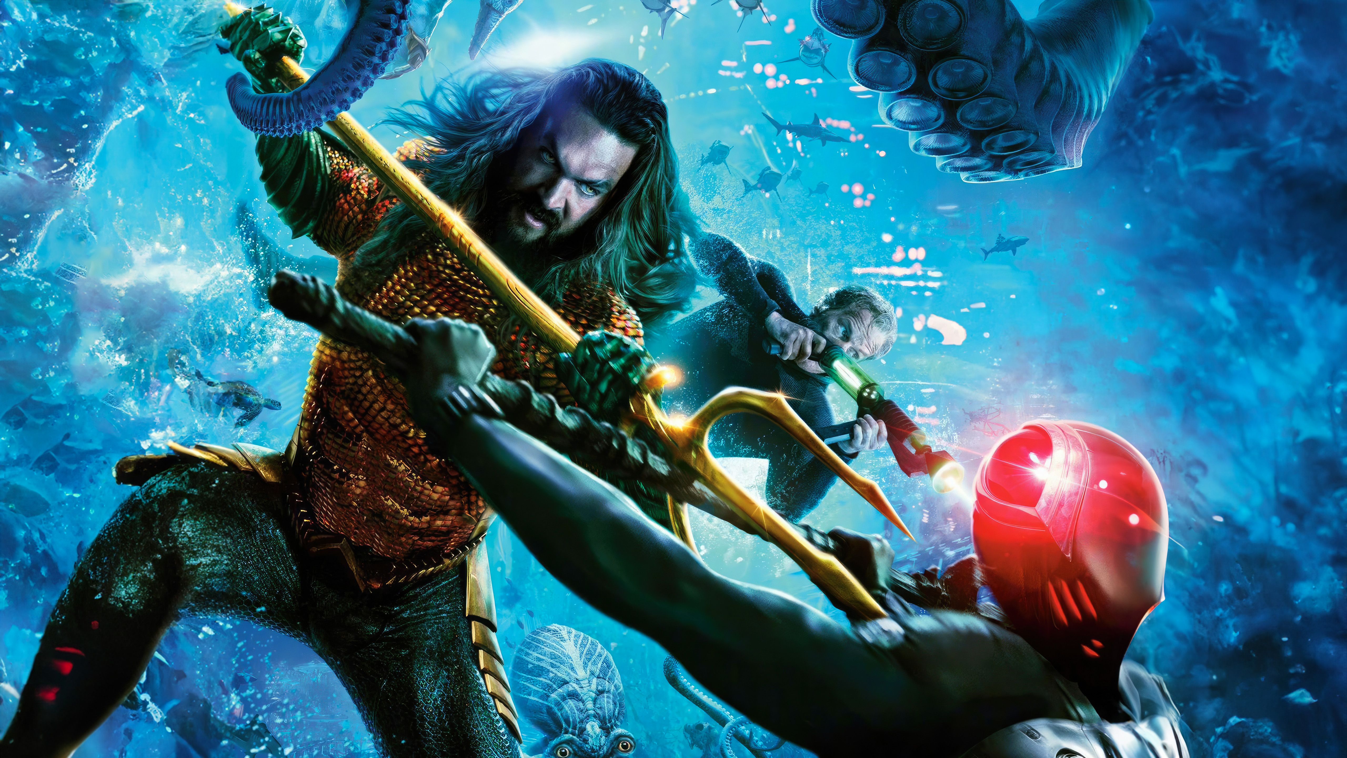  Aquaman And The Lost Kingdom Hintergrundbild 5120x2880. Aquaman and the Lost Kingdom Wallpaper 4K, Black Manta, 5K