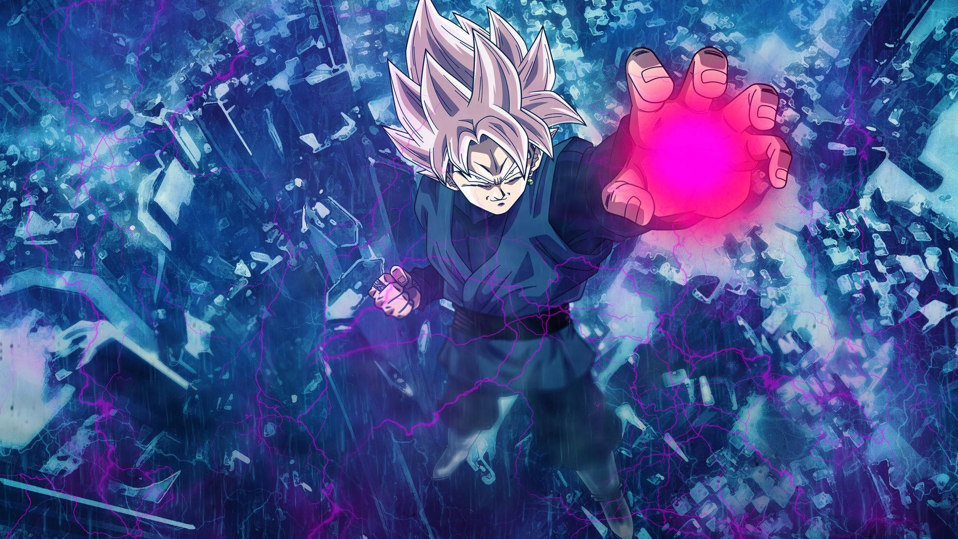  Goku Hintergrundbild 1920x1080. Download free Goku Black Aesthetic Cover Wallpaper