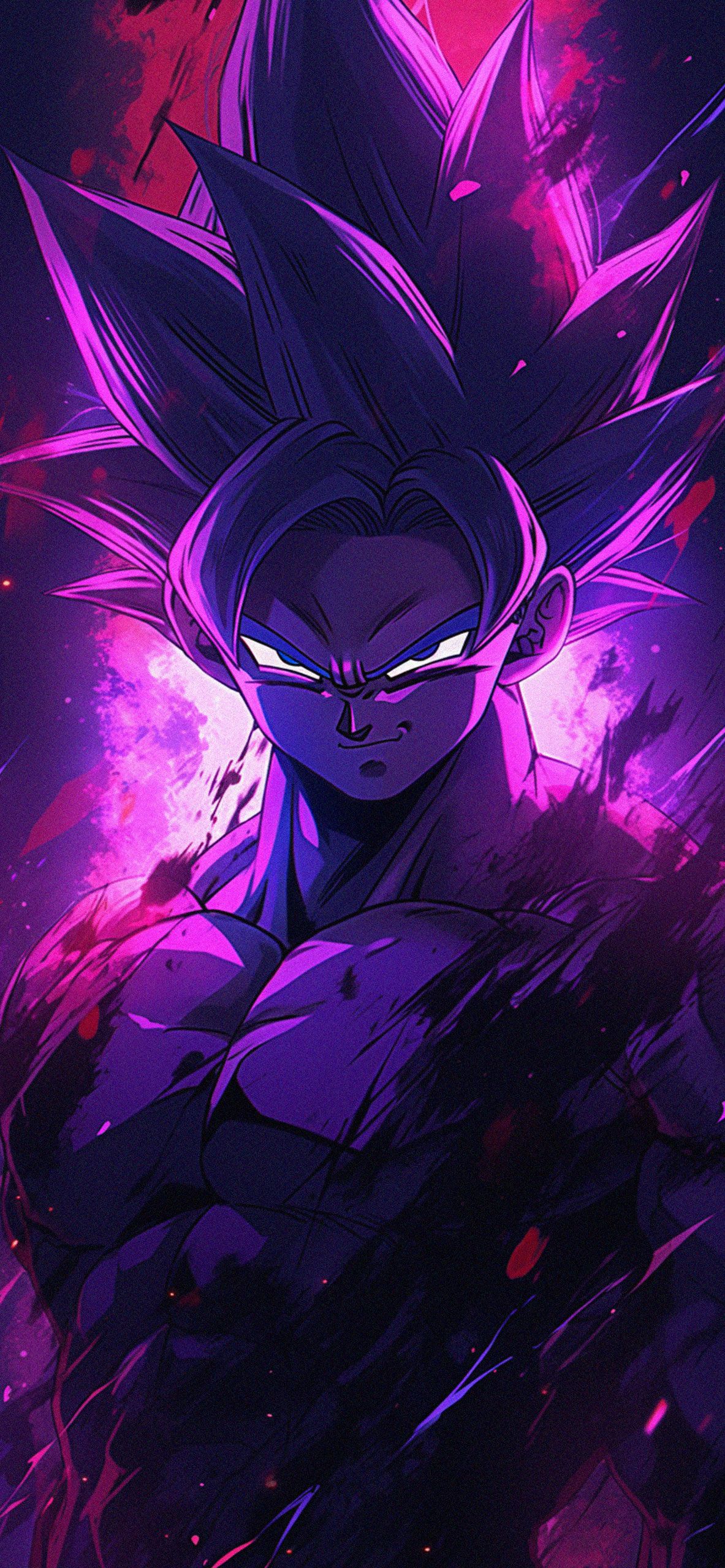  Goku Hintergrundbild 1183x2560. Dragon Ball Goku Purple Wallpaper Wallpaper for iPhone, wallpaper dragon ball goku