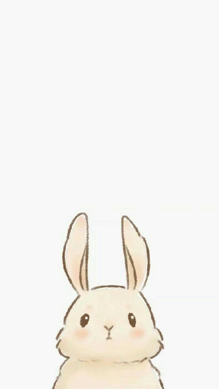  Kaninchen Hintergrundbild 700x1243. Bunny wallpaper. Desenhos kawaii, Bichinhos fofos, Animais kawaii