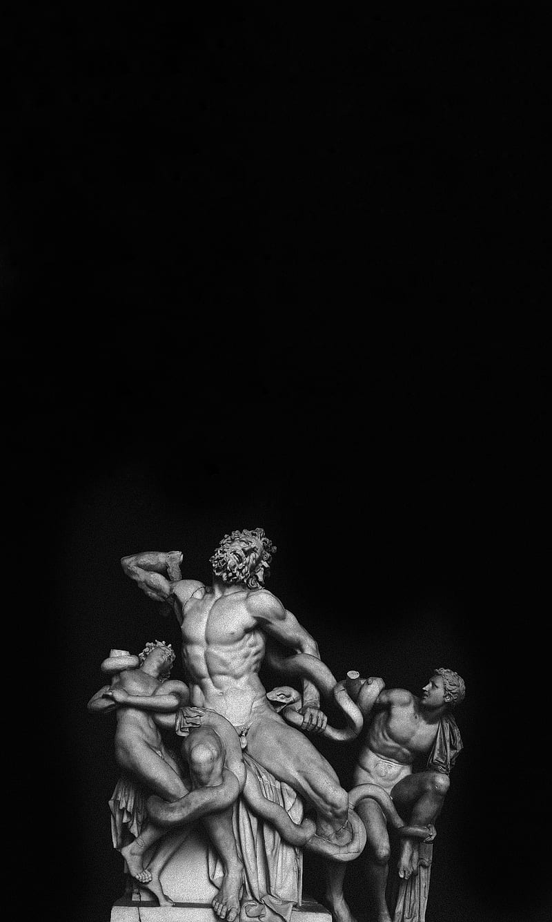  Skulptur Hintergrundbild 800x1335. Marble Statue, aesthetics, vaporwaveg, greek, HD phone wallpaper