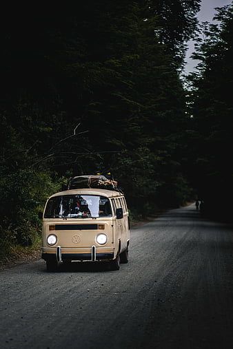  Volkswagen Hintergrundbild 338x507. Volkswagen, car, van, brown, road, travel, HD phone wallpaper