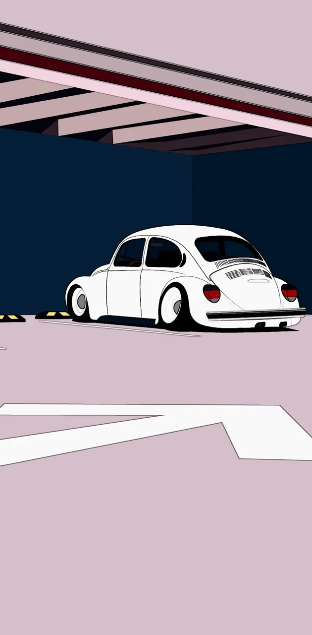  Volkswagen Hintergrundbild 630x1280. VW Beetle cartoon wallpaper