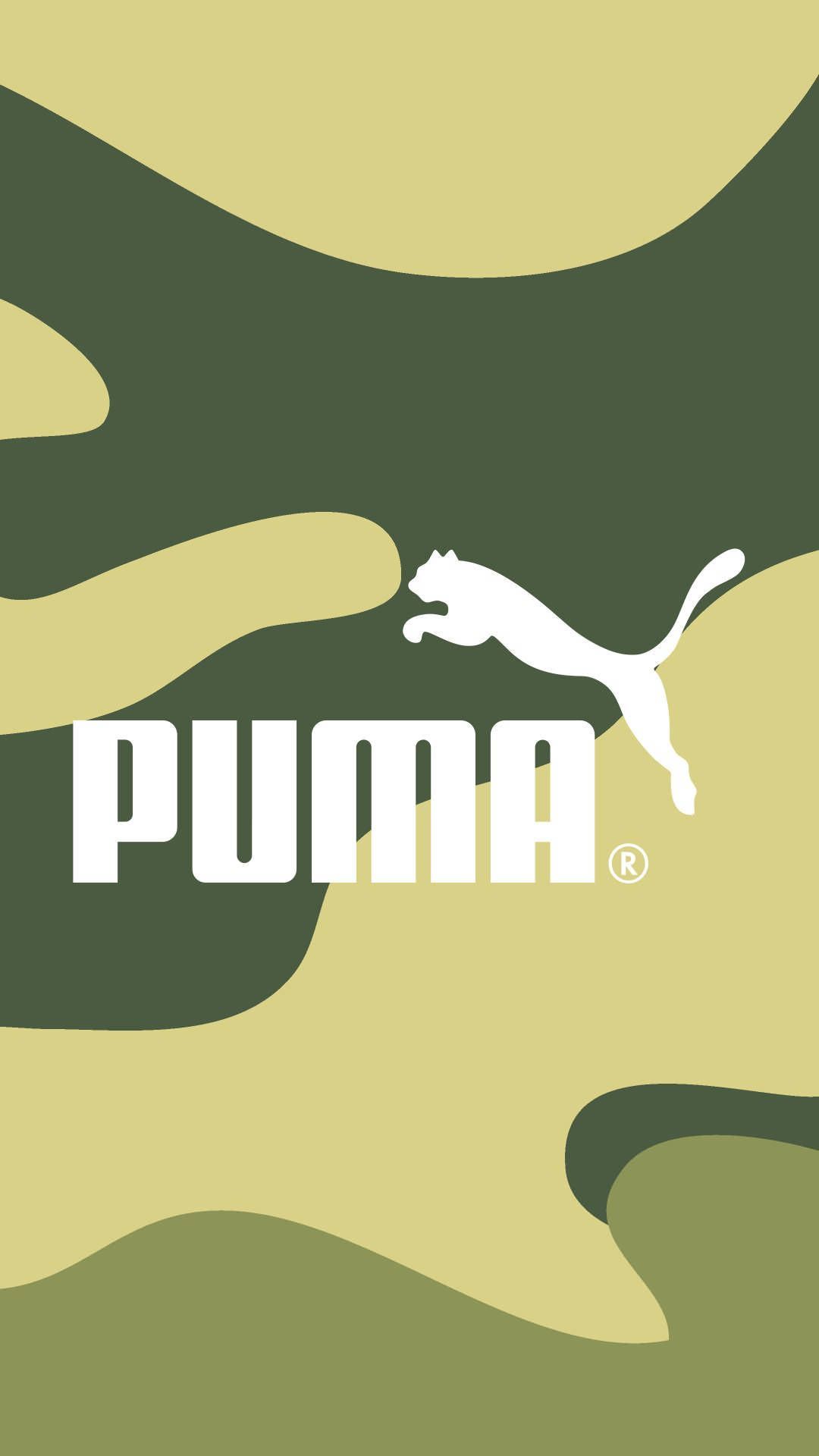  Puma Hintergrundbild 1080x1920. Download Puma In Camouflage Wallpaper