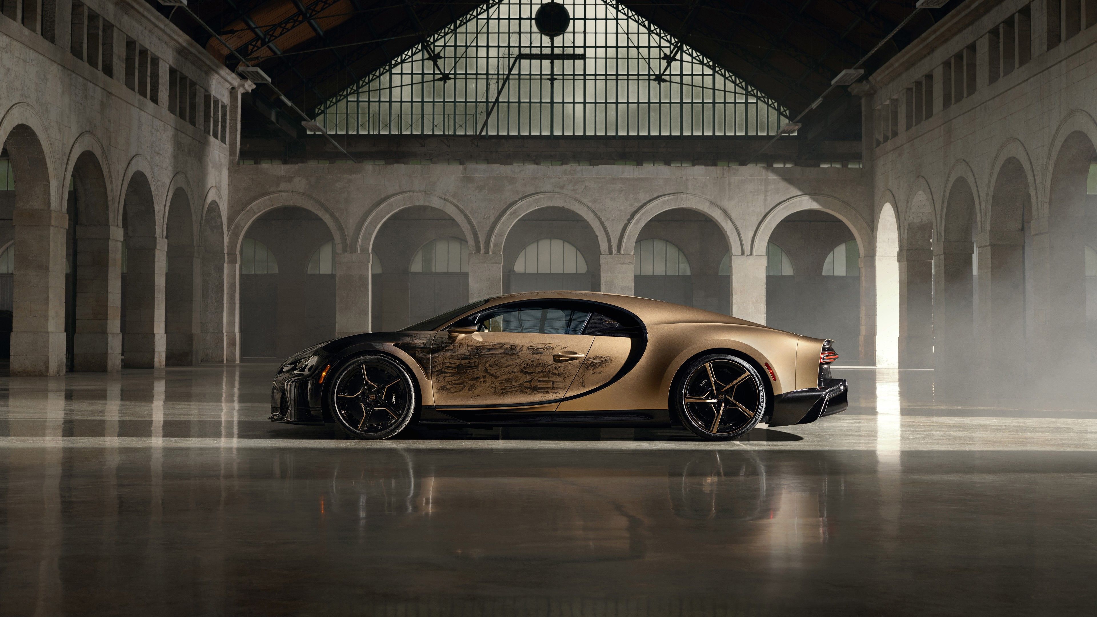  Bugatti Chiron Hintergrundbild 3840x2160. Bugatti Chiron Super Sport Golden Era 5K Wallpaper Car Wallpaper