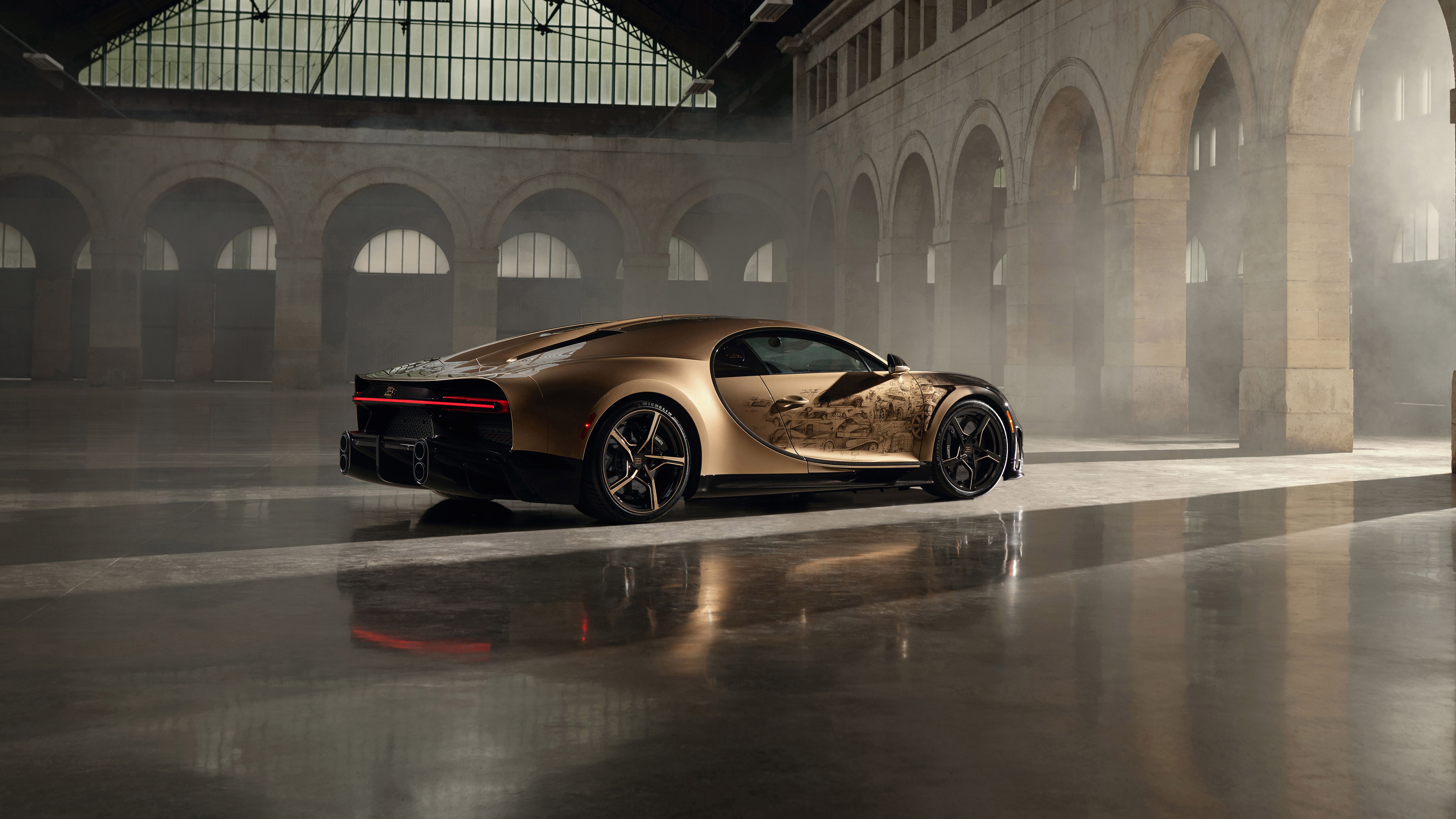  Bugatti Chiron Hintergrundbild 7680x4320. Bugatti Chiron Super Sport Golden Era Wallpaper Car Wallpaper