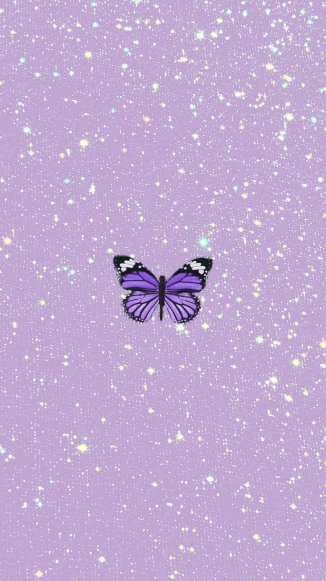 Violett Hintergrundbild 1080x1920. Downloaden Schmetterlinggrafik Kunst Lila Pastell iPhone Wallpaper