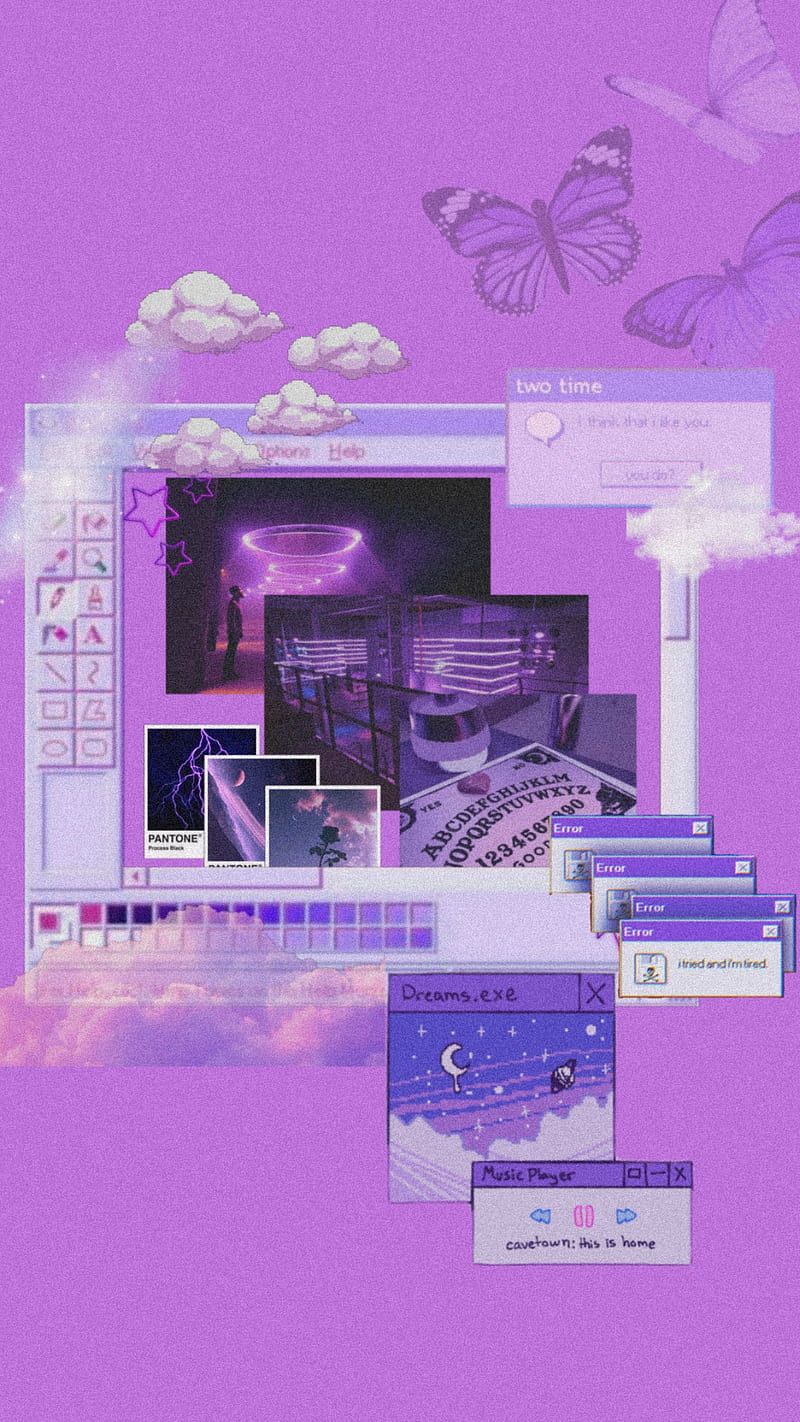  Violett Hintergrundbild 800x1422. Purple aesthetic, aesthetic, cute, purple, violet, HD phone wallpaper