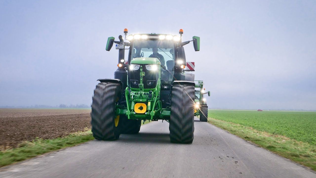  Trecker Hintergrundbild 1280x720. Die Neue John Deere 6R Serie