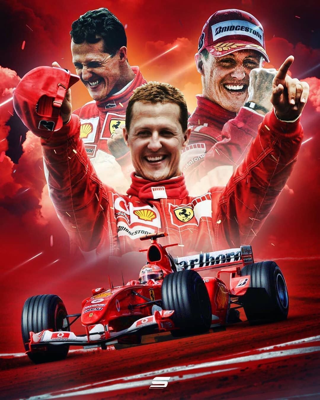  Michael Schumacher Hintergrundbild 1080x1350. Instagram 上的 F1NewsWorld：「 #KeepFightingMichael! Michael Schumacher Wallpaper V2. I hope you like it! #repost • credits. Rennfahrer, Schumi, Rennen