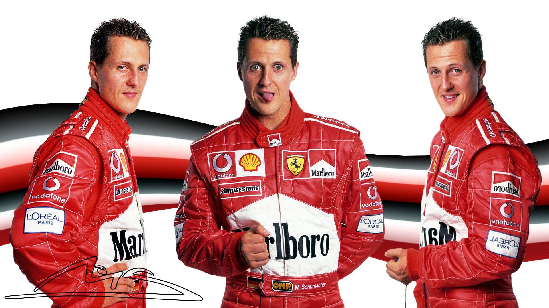  Michael Schumacher Hintergrundbild 1920x1080. Download Triple Michael Schumacher Wallpaper