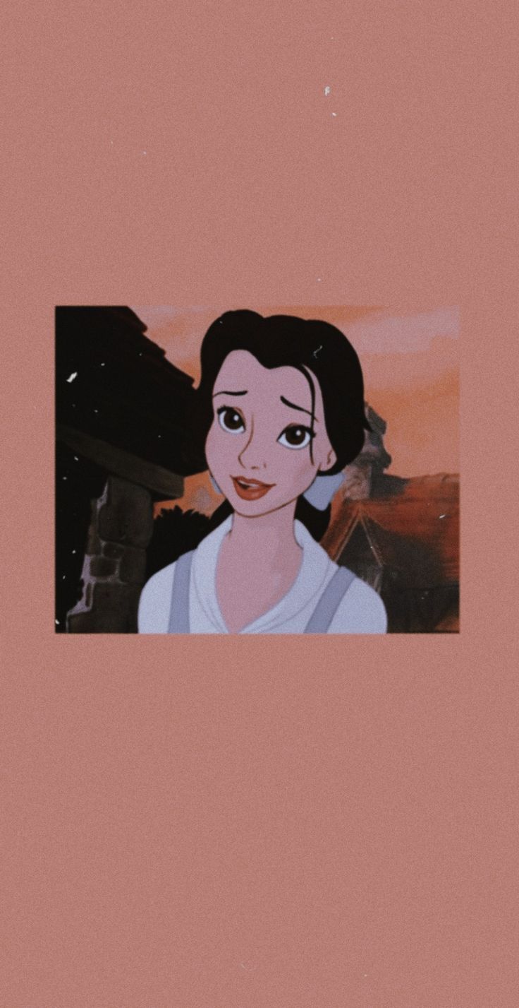  Schönheit Hintergrundbild 736x1427. Beauty and the Beast Belle Aesthetic Wallpaper