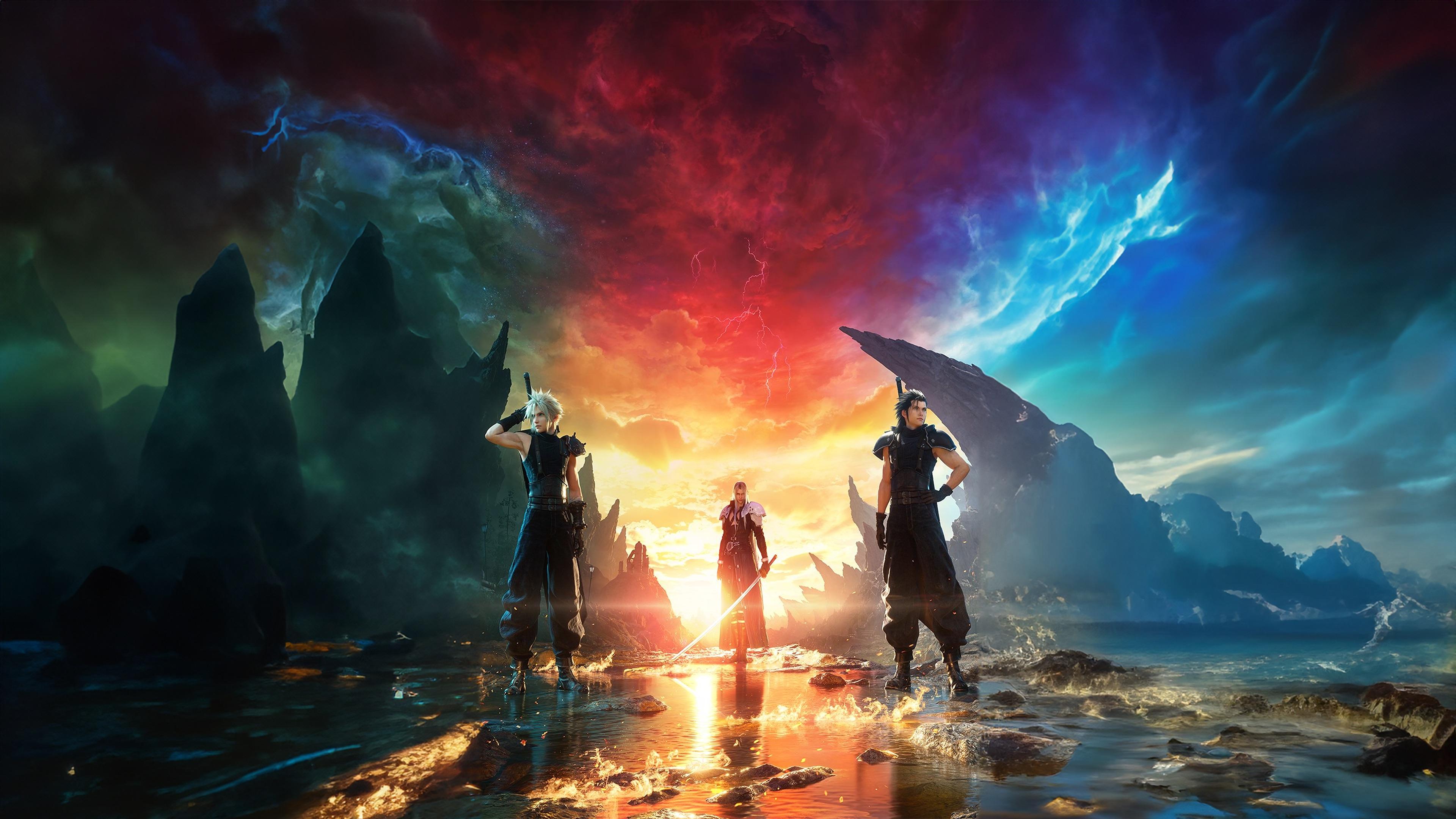  Final Fantasy VII Rebirth Hintergrundbild 3840x2160. Final Fantasy VII Rebirth Wallpaper 4K, Game Art, 2024 Games