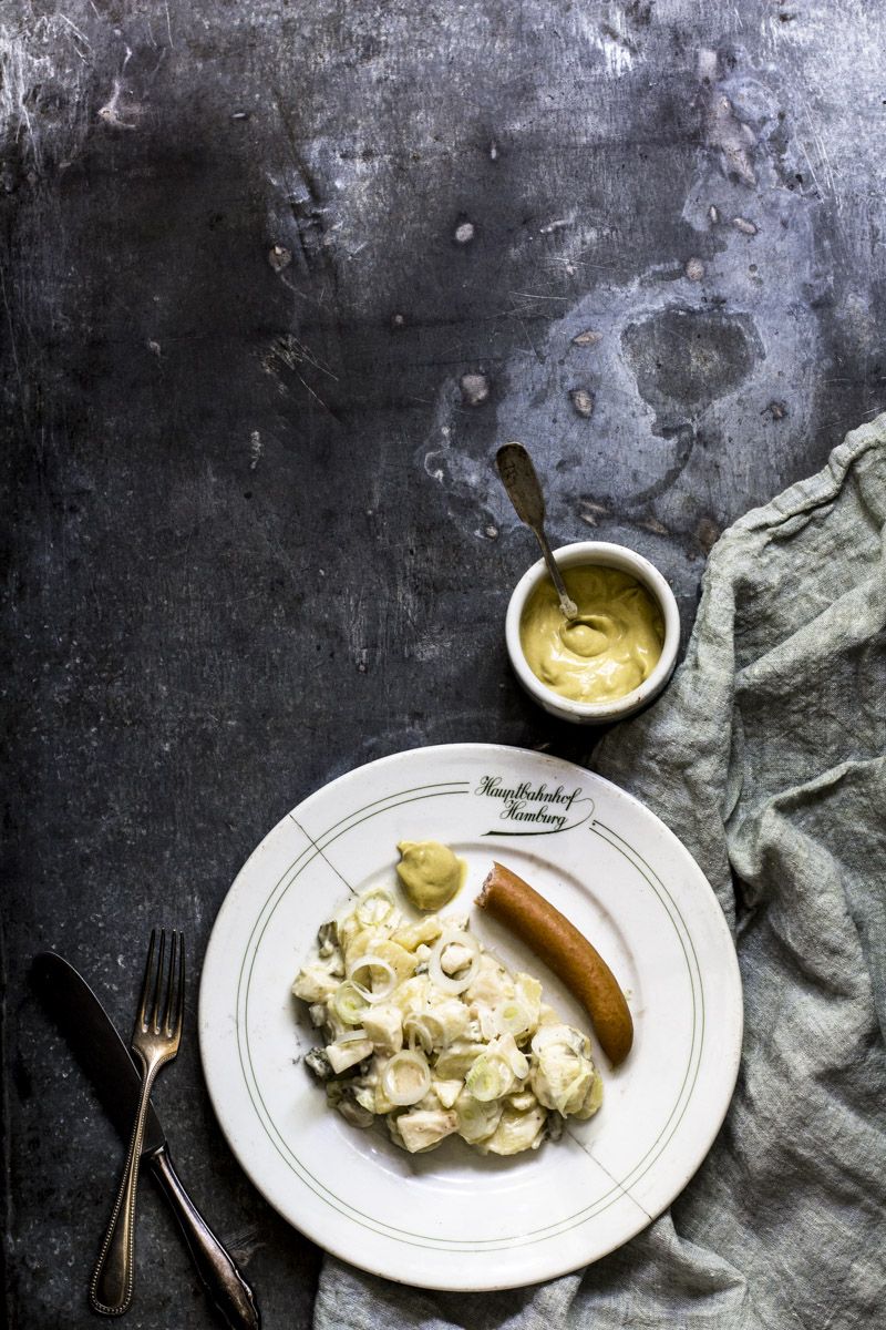  Kartoffelsalat Hintergrundbild 800x1200. Kartoffelsalat mit Mayonnaise. Dee's Küche