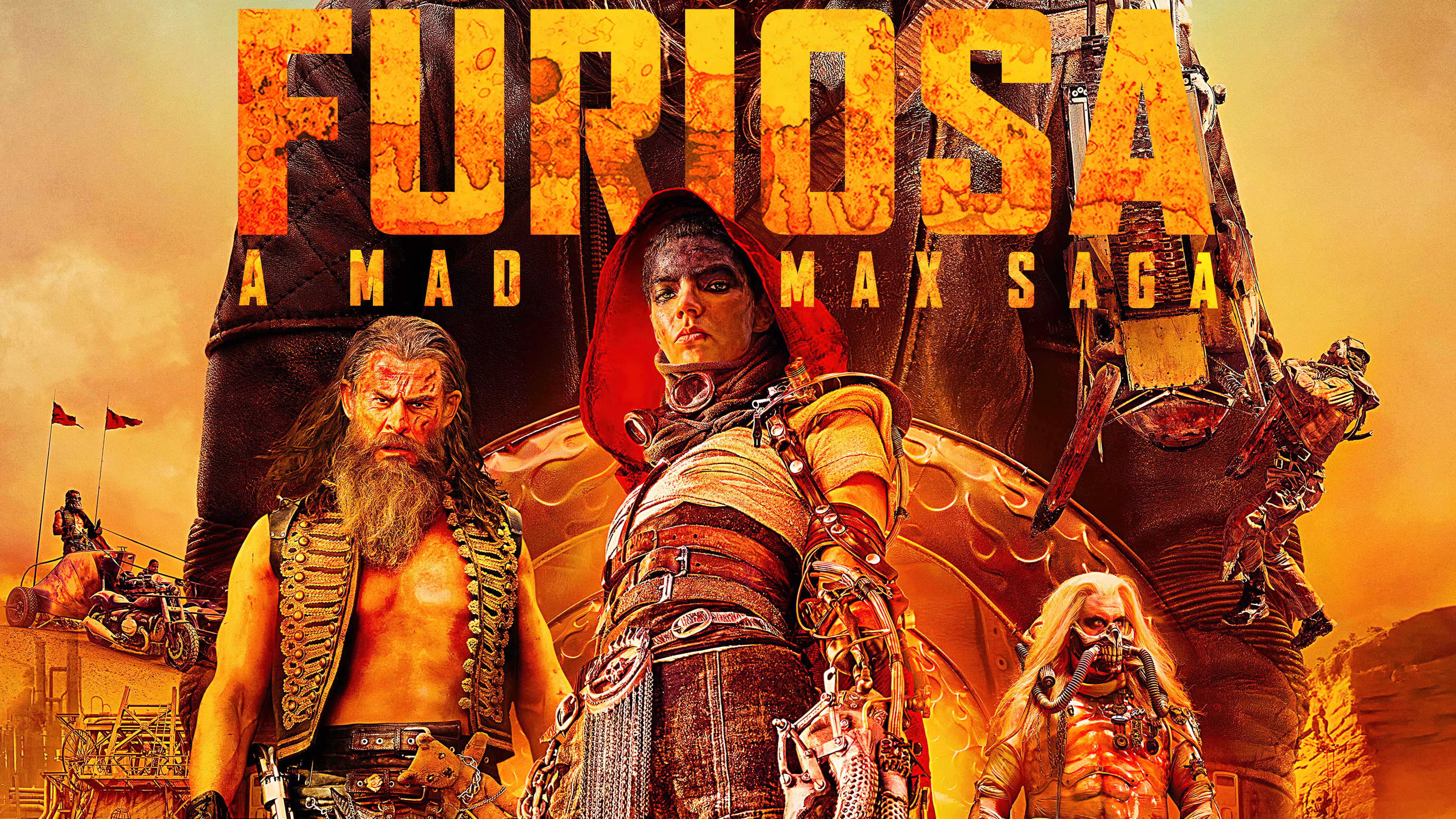  Furiosa: A Mad Max Saga Hintergrundbild 5120x2880. Furiosa: A Mad Max Saga Wallpaper and Background
