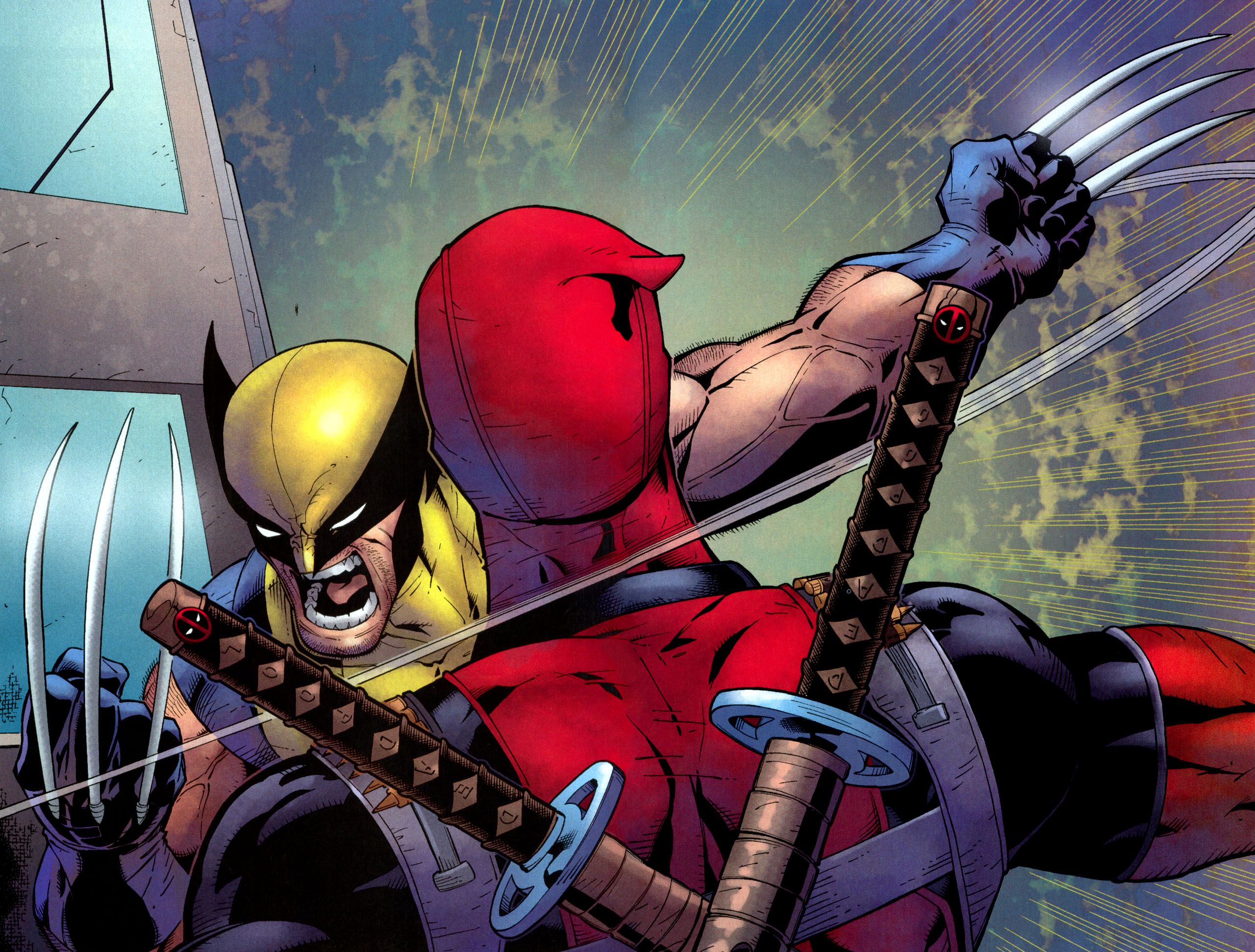  Deadpool & Wolverine Hintergrundbild 2560x1943. 