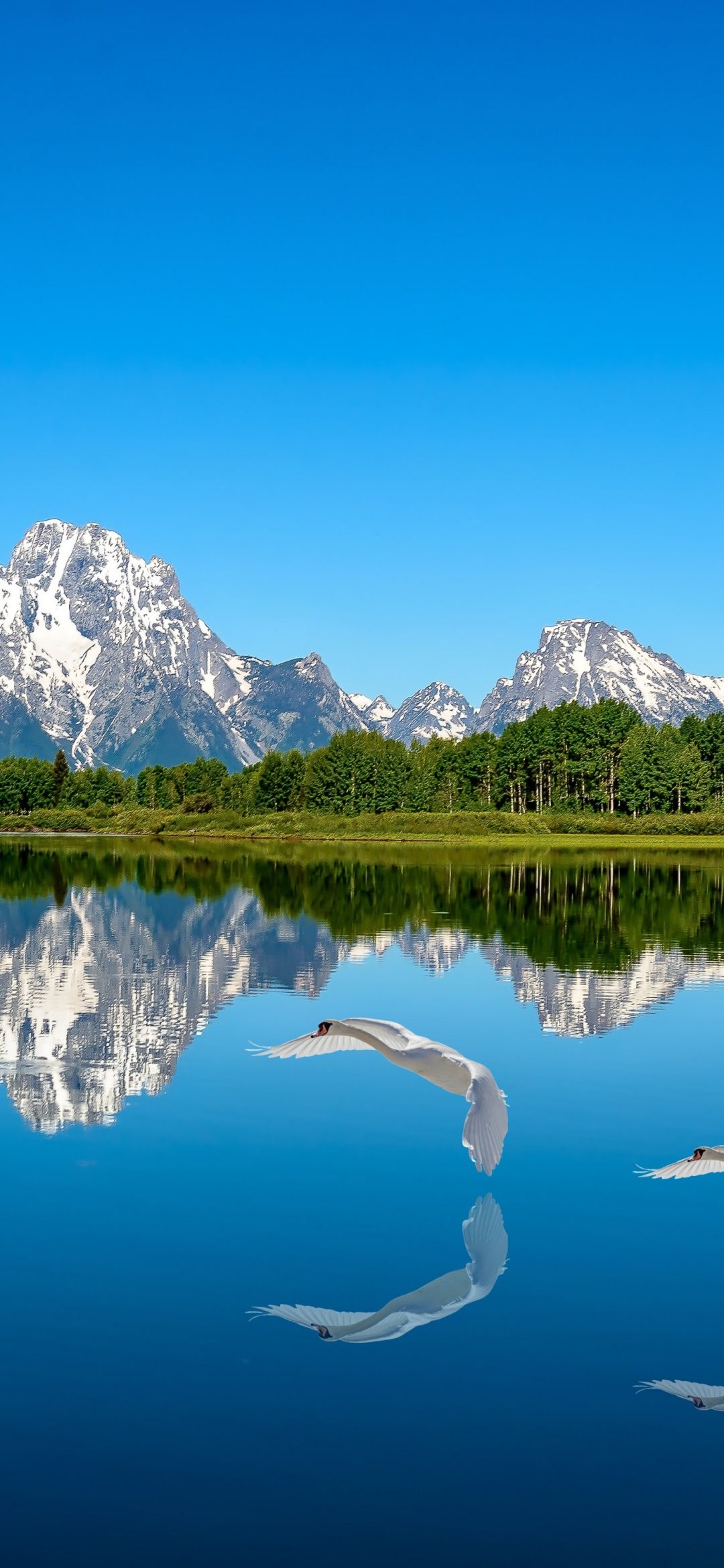  See Hintergrundbild 1080x2340. Lake Wallpaper 4K, Blue aesthetic, Mountains