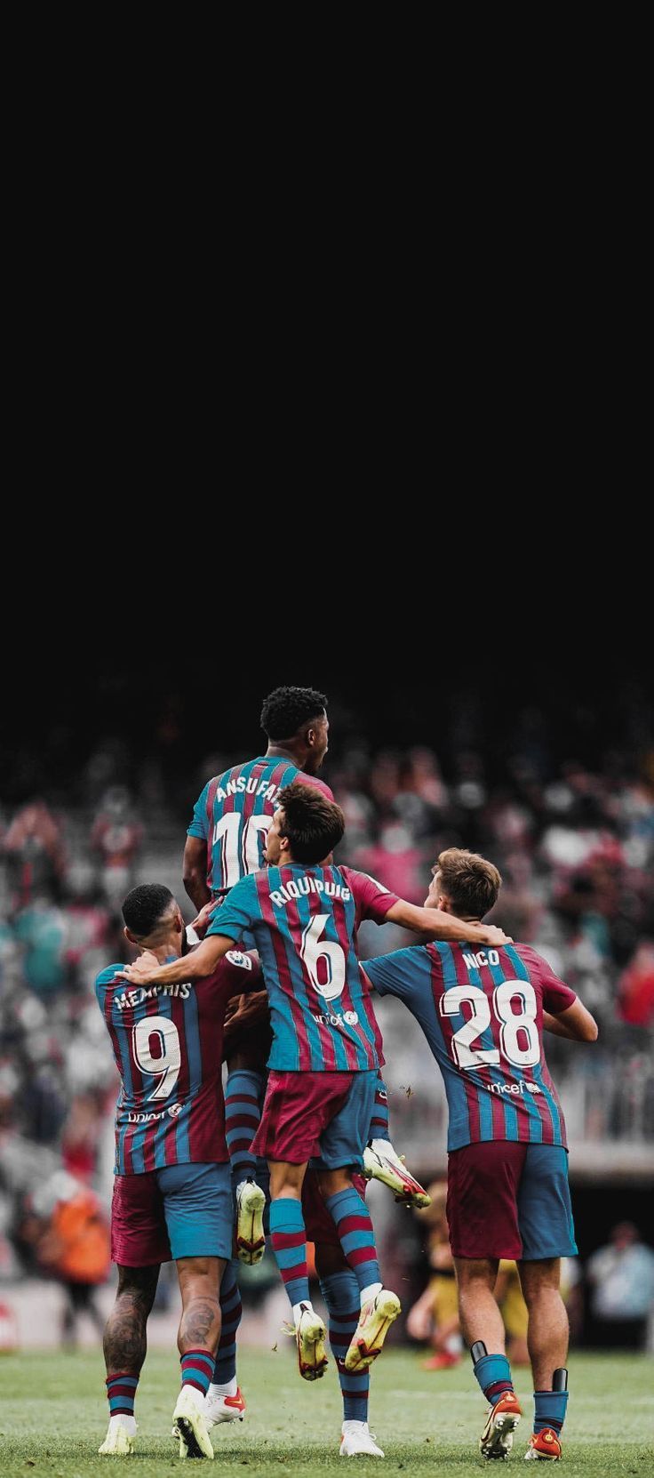  Barça Hintergrundbild 736x1662. FC Barcelona. Barcelona team, Fc barcelona, Barcelona
