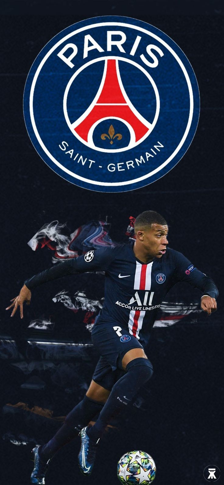  Mbappé Hintergrundbild 736x1592. Kylian Mbappé Wallpaper. Footballer, Forward, French