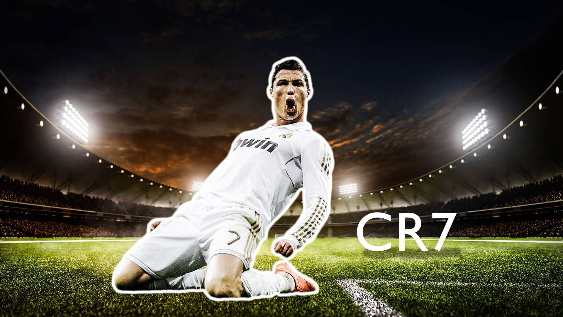 Cristiano Ronaldo Hintergrundbild 1920x1080. Download free Soccer Superstar Cristiano Ronaldo Wallpaper