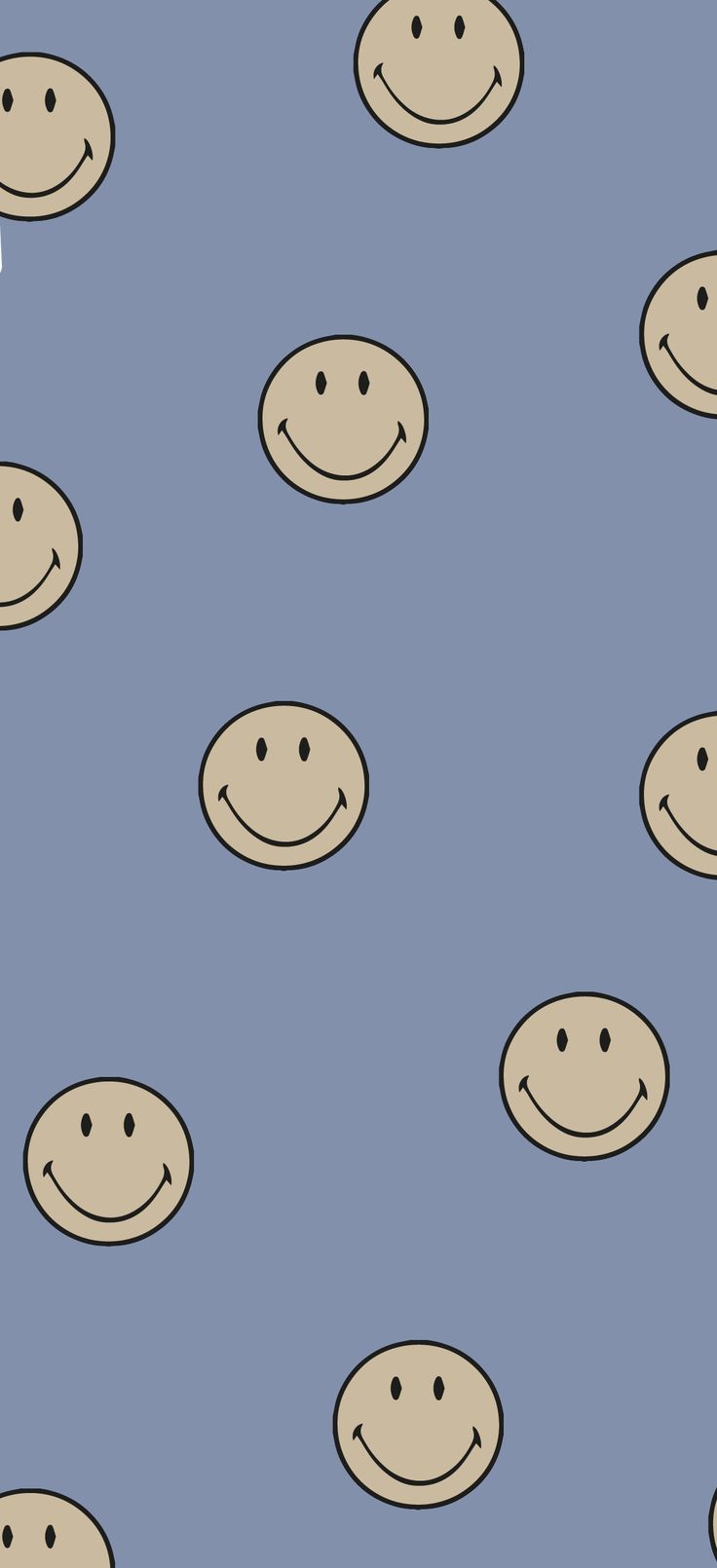  Smileys Hintergrundbild 736x1610. Cute Smiley Face Aesthetic Wallpaper