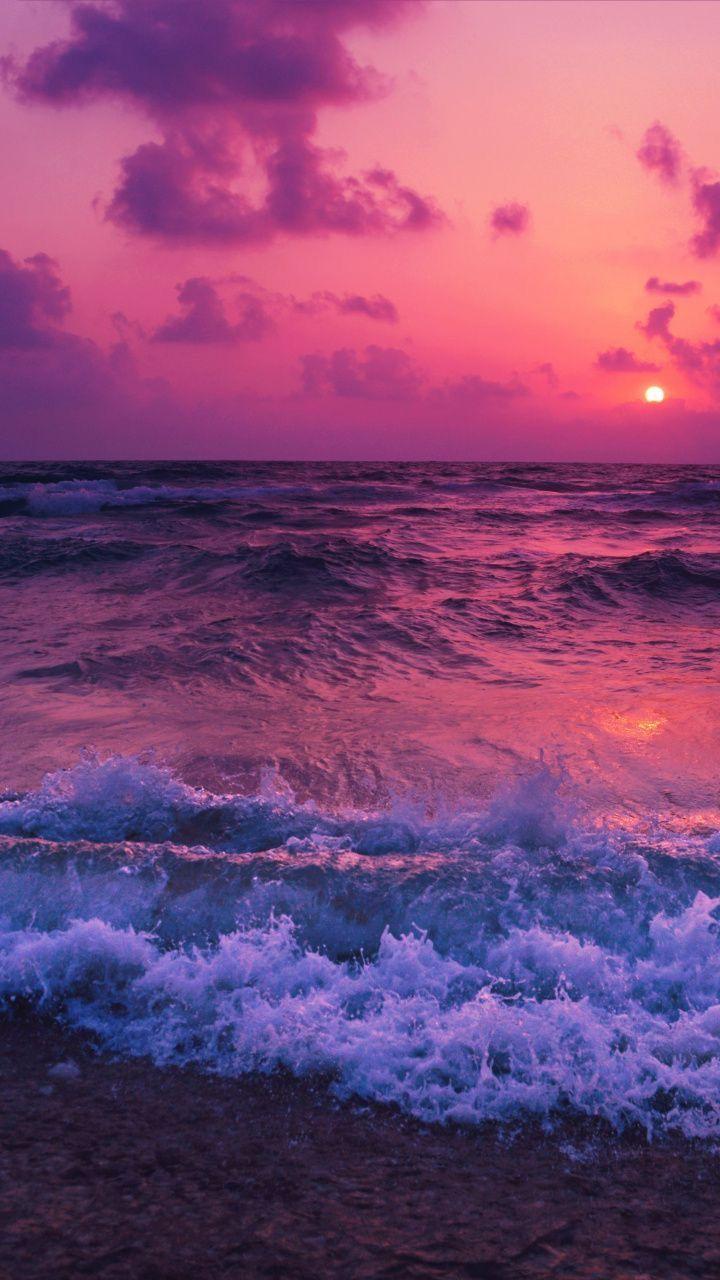  Pinke ästhetik Hintergrundbild 720x1280. Pink Sea Aesthetic Wallpaper