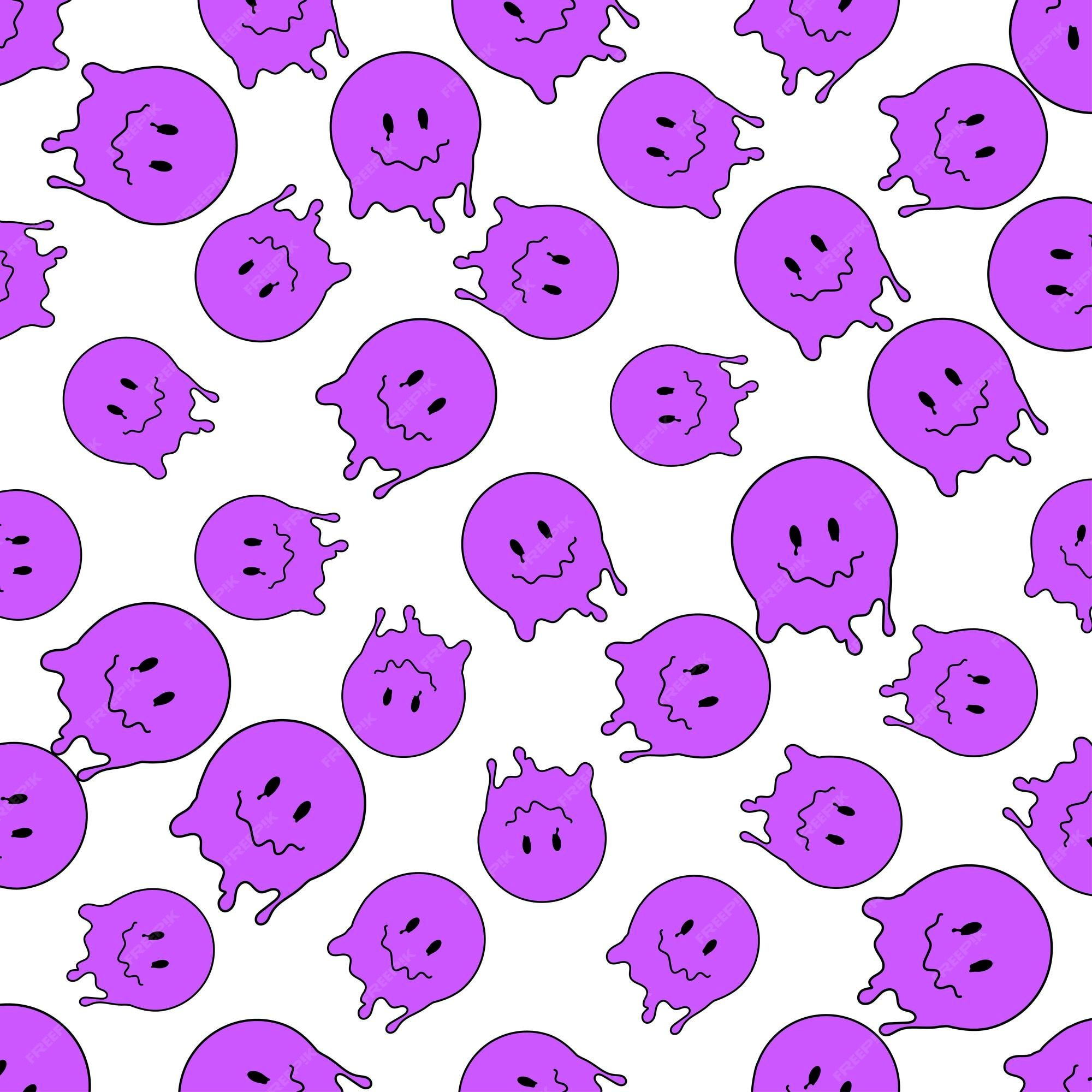  Smileys Hintergrundbild 2000x2000. Funny smile dope faces seamless pattern. psychedelic surreal techno melt smile background. Trippy faces, techno, melting smile face cartoon background wallpaper concept art. Y2K aesthetic at Vecteezy, y2k aesthetic