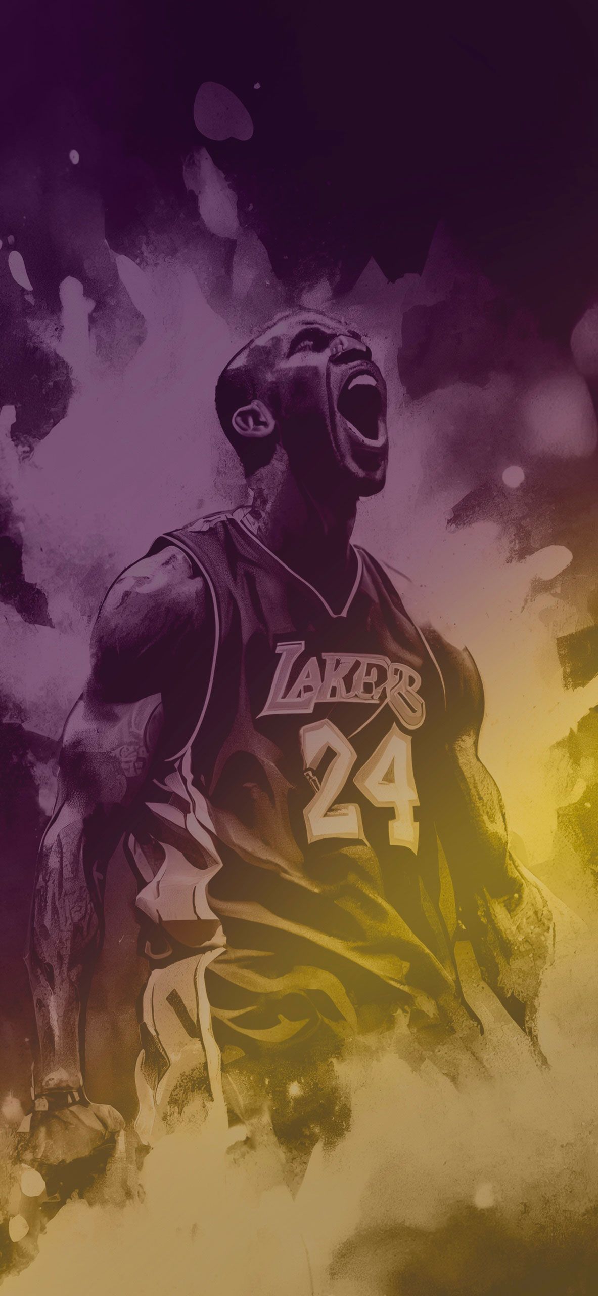  Kobe Bryant Hintergrundbild 1183x2560. Kobe Bryant Art Wallpaper iPhone Kobe Bryant Wallpaper 4k