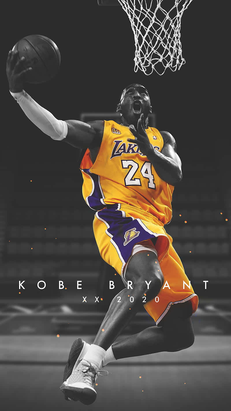  Kobe Bryant Hintergrundbild 800x1422. Kobe Bryant Cool Background