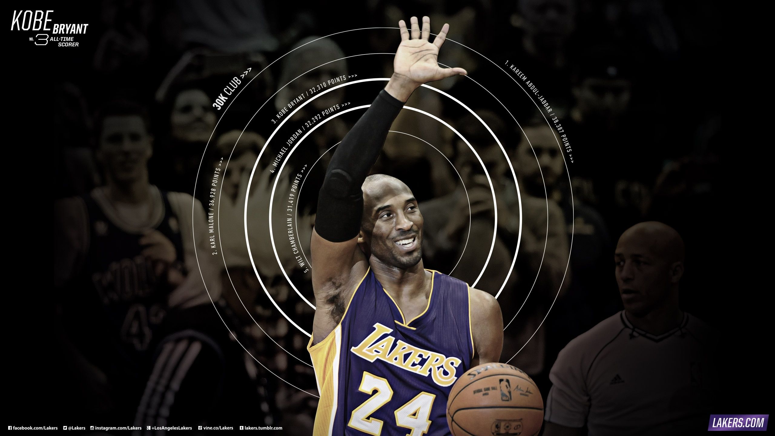  Kobe Bryant Hintergrundbild 2560x1440. Wallpaper. Los Angeles Lakers. Los Angeles Lakers