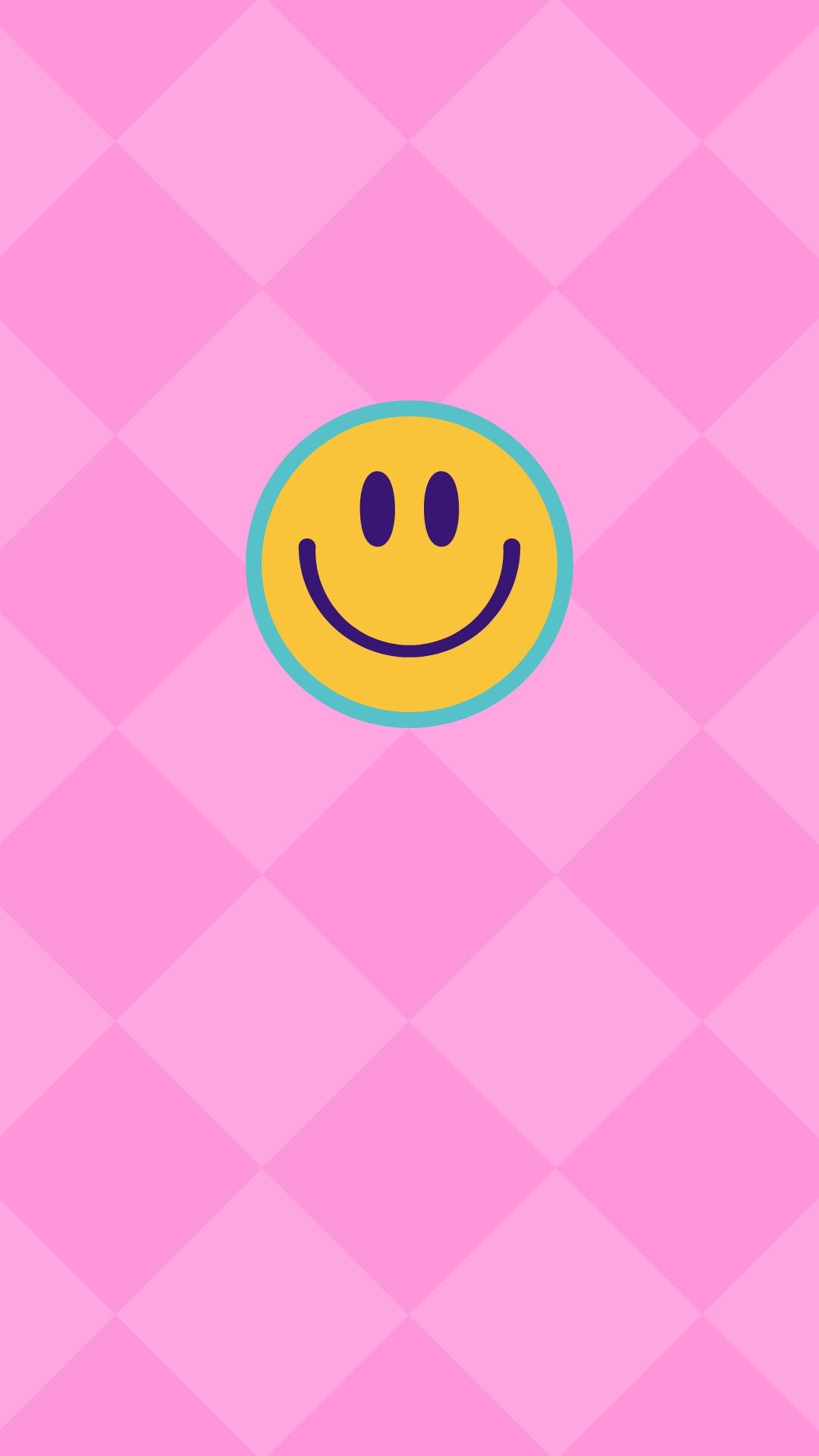  Pinke Smileys Hintergrundbild 1080x1920. Pink Smiley Face Phone Wallpaper