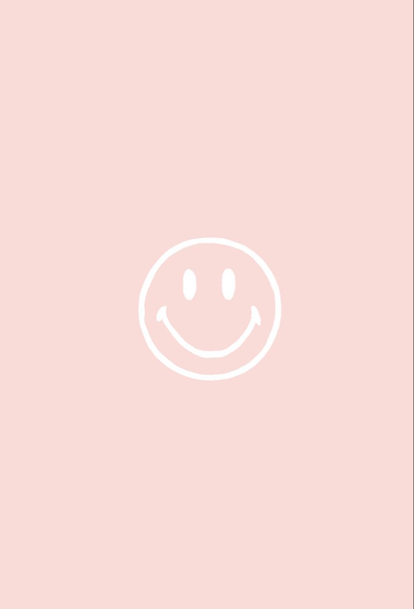  Pinke Smileys Hintergrundbild 817x1200. Light Pink Smile App Cover. iPhone wallpaper quotes funny, Simple iphone wallpaper, Smile icon